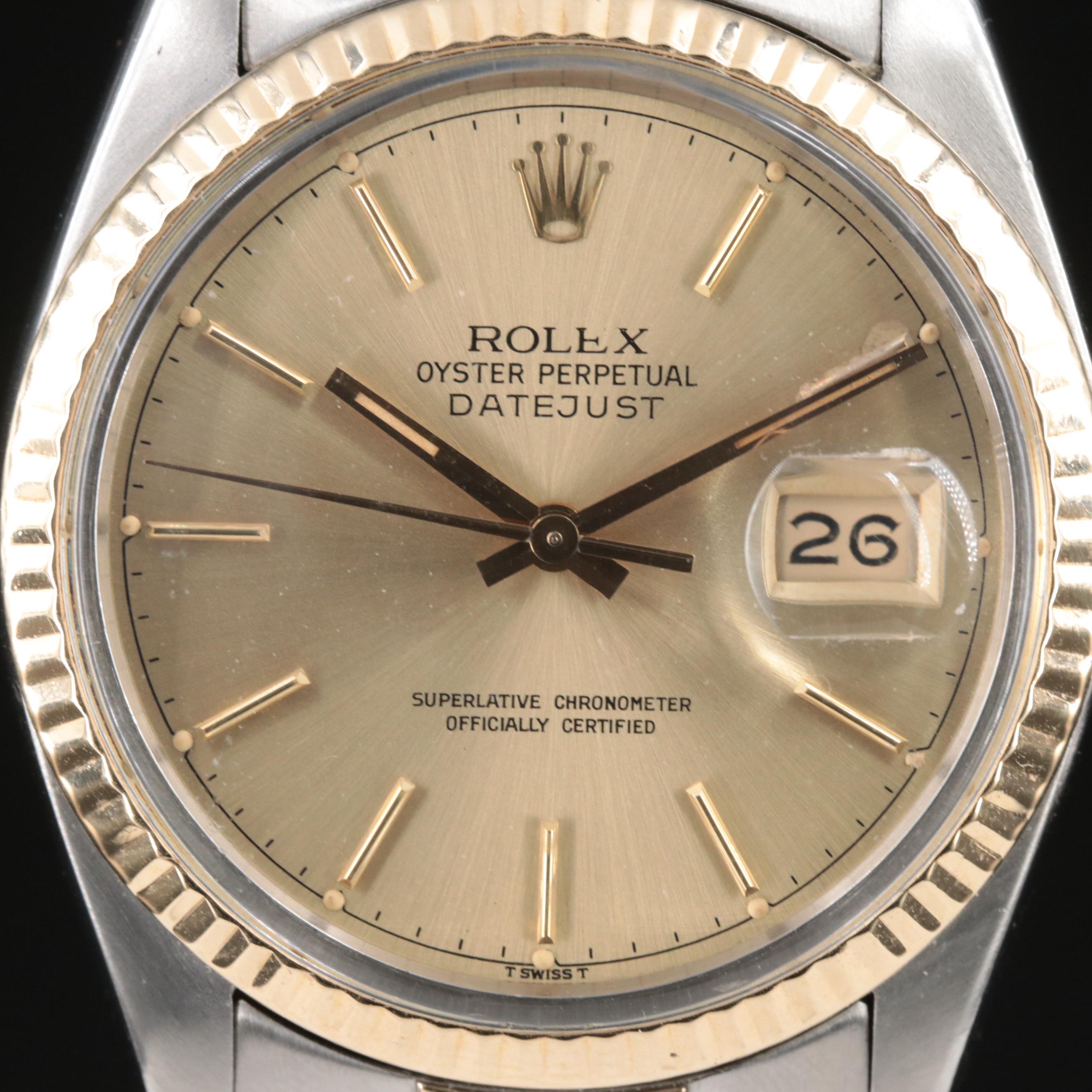 1979 Rolex Oyster Perpetual Datejust Watch