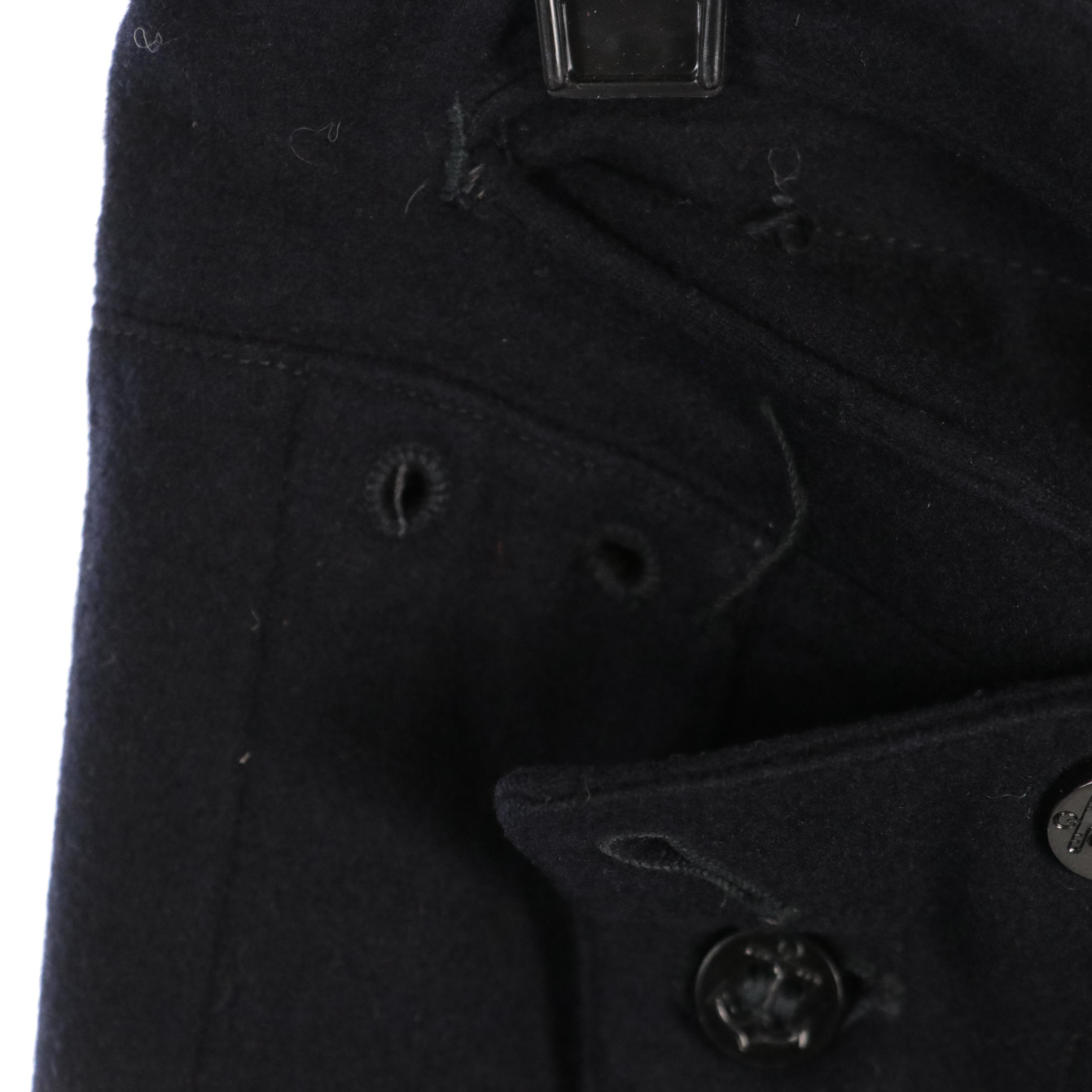 WWII Era US Navy Men's Dress Blue Service Uniform, Peacoat, and Caps