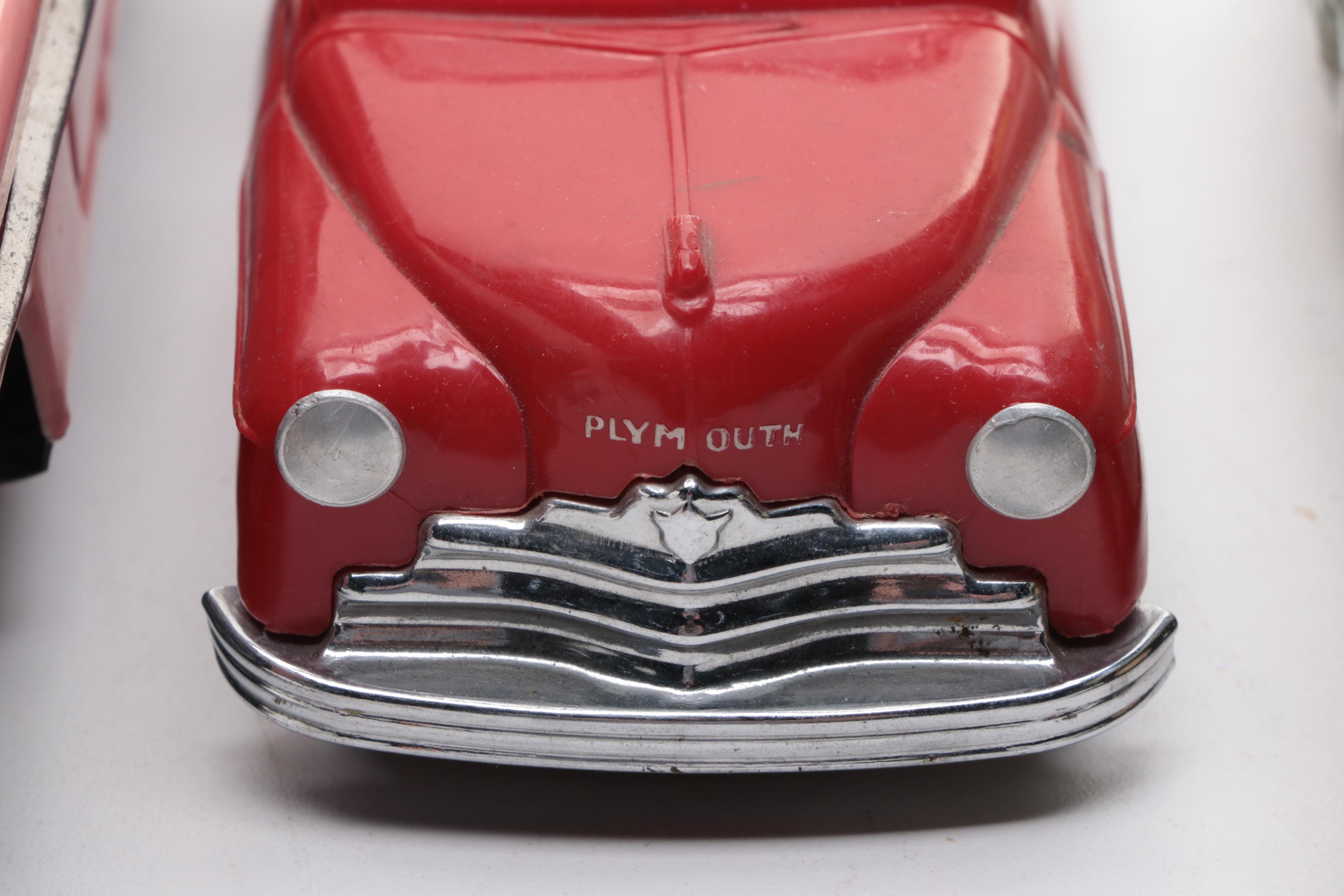 Bandai Chevrolet Toy Car with Other Diecast Toy Cars, Mid to Late 20th Century