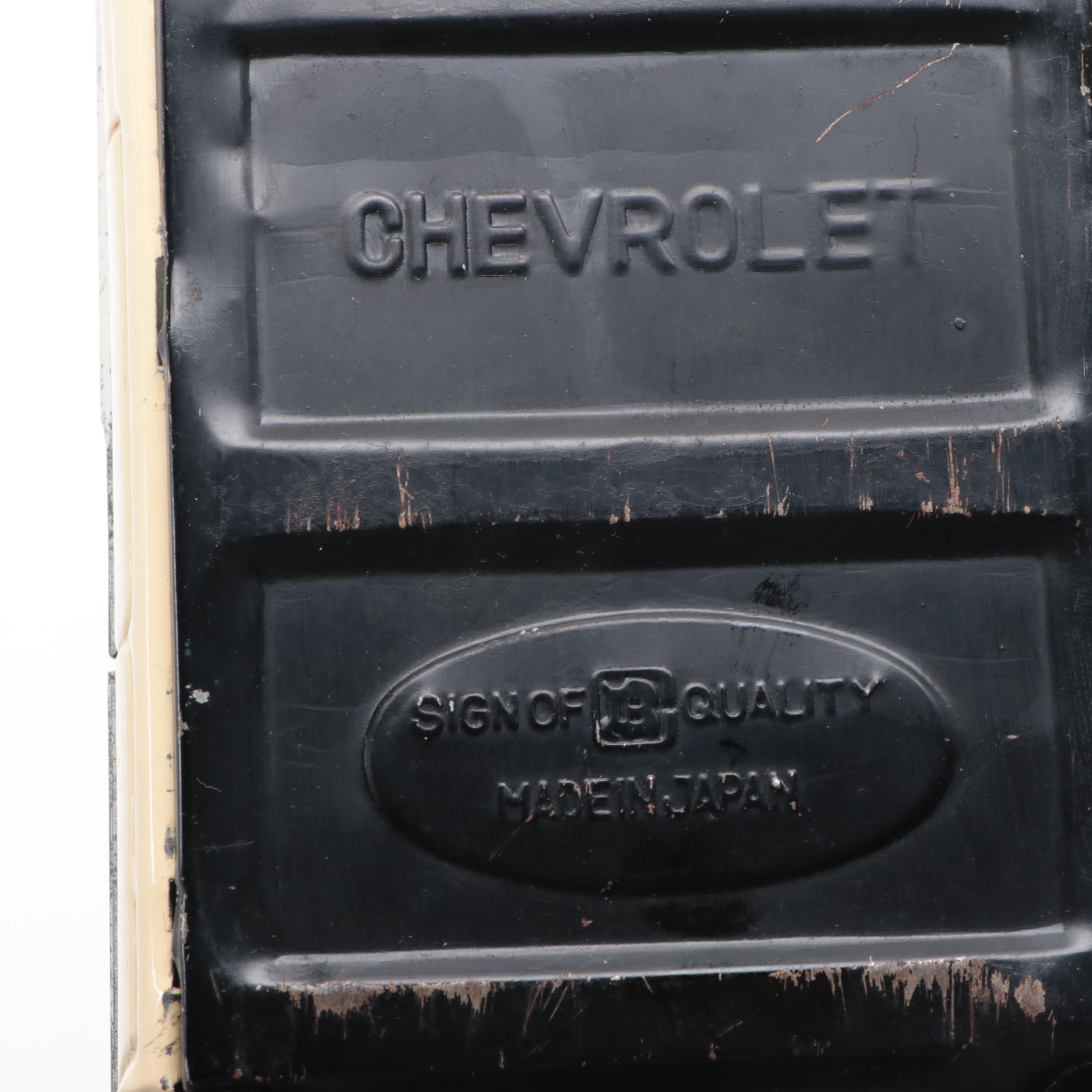 Bandai Chevrolet Toy Car with Other Diecast Toy Cars, Mid to Late 20th Century