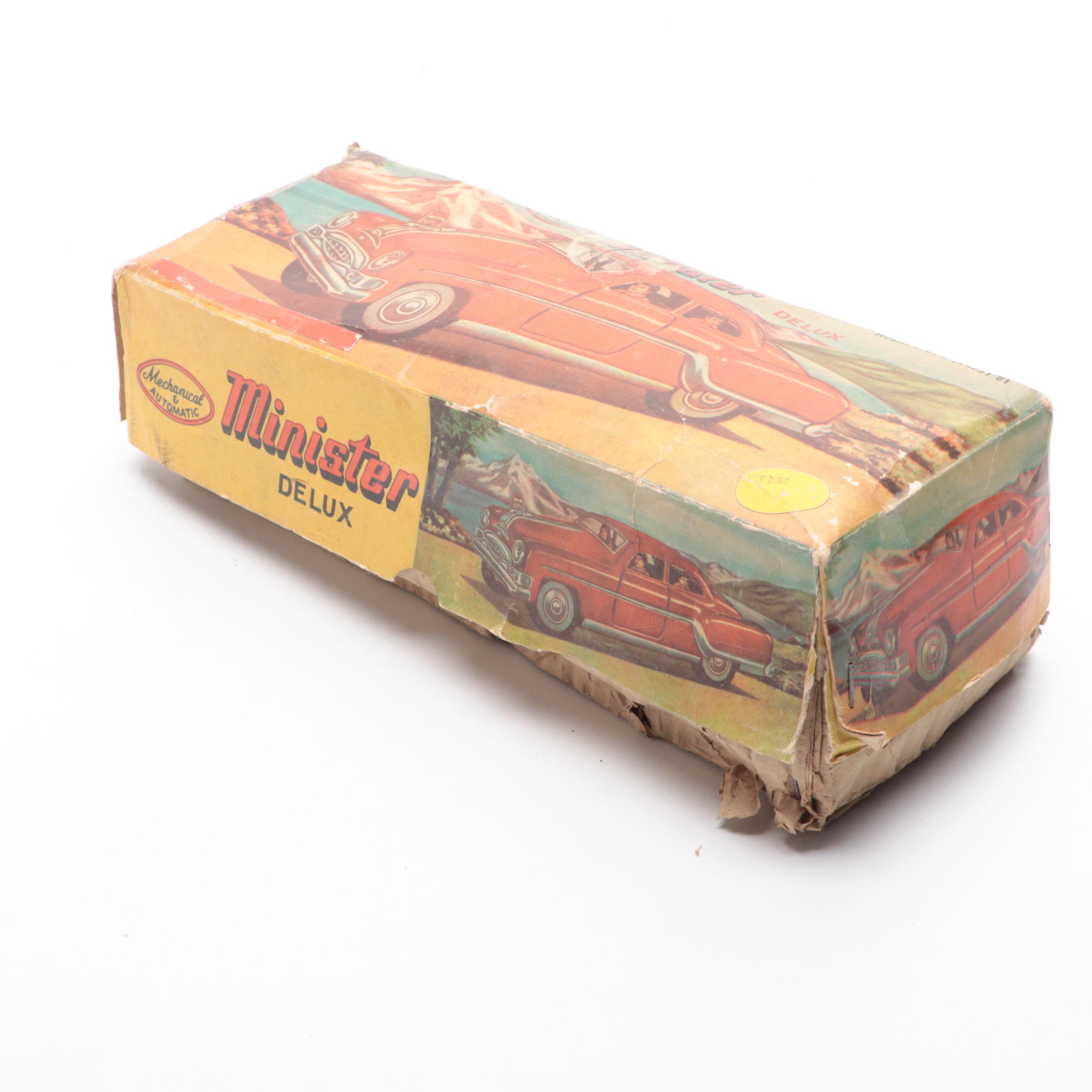 Bandai Chevrolet Toy Car with Other Diecast Toy Cars, Mid to Late 20th Century