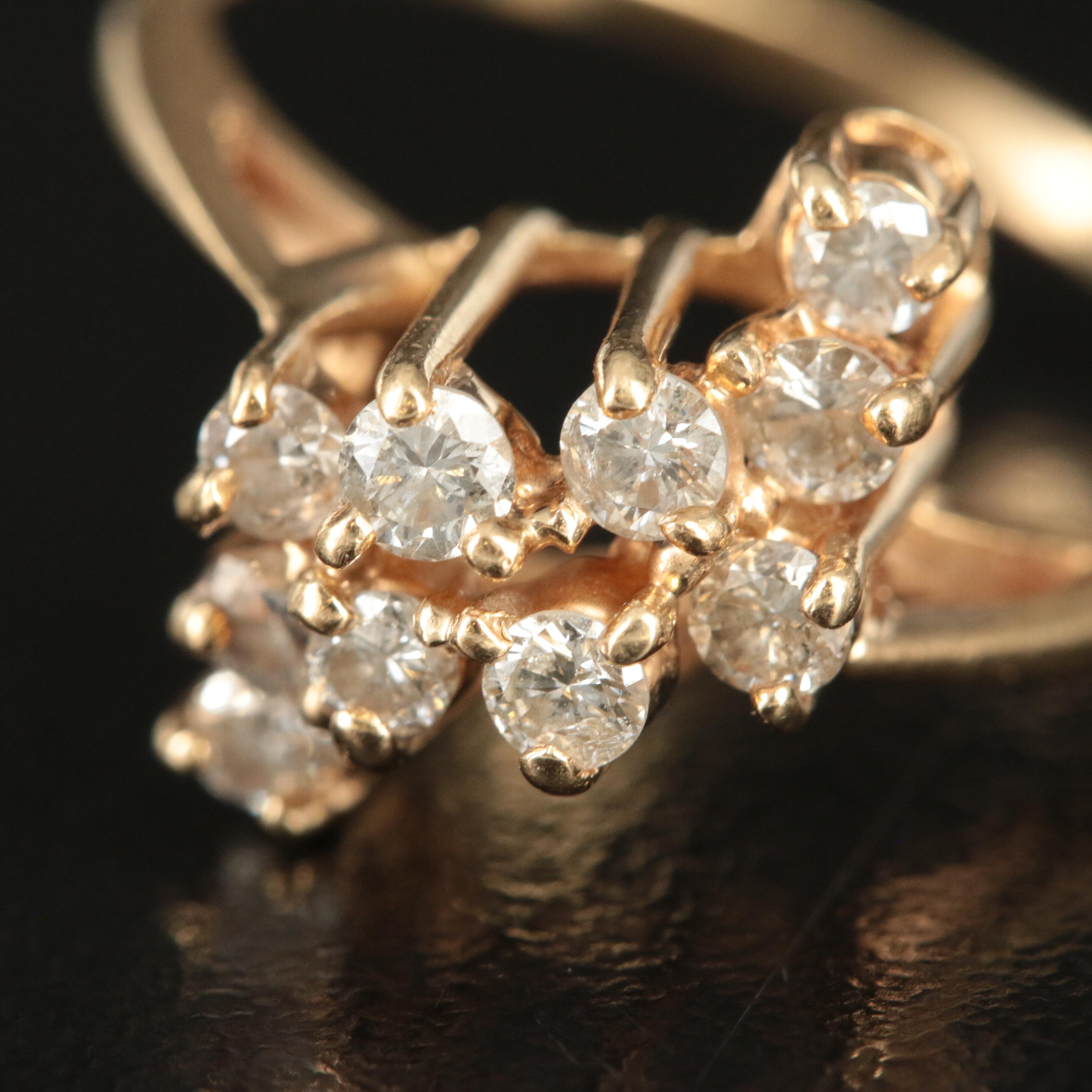 14K 0.47 CTW Diamond Ring