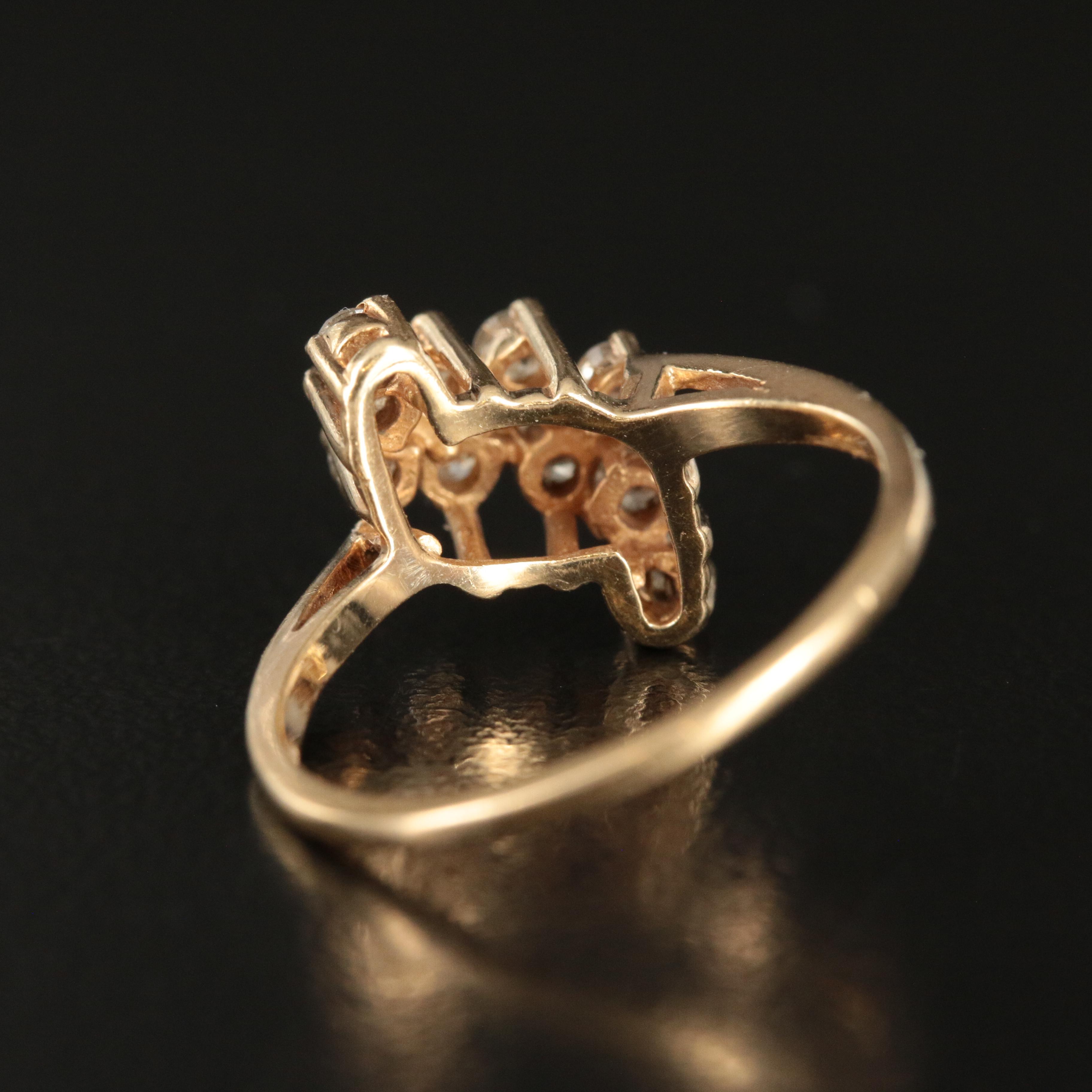 14K 0.47 CTW Diamond Ring