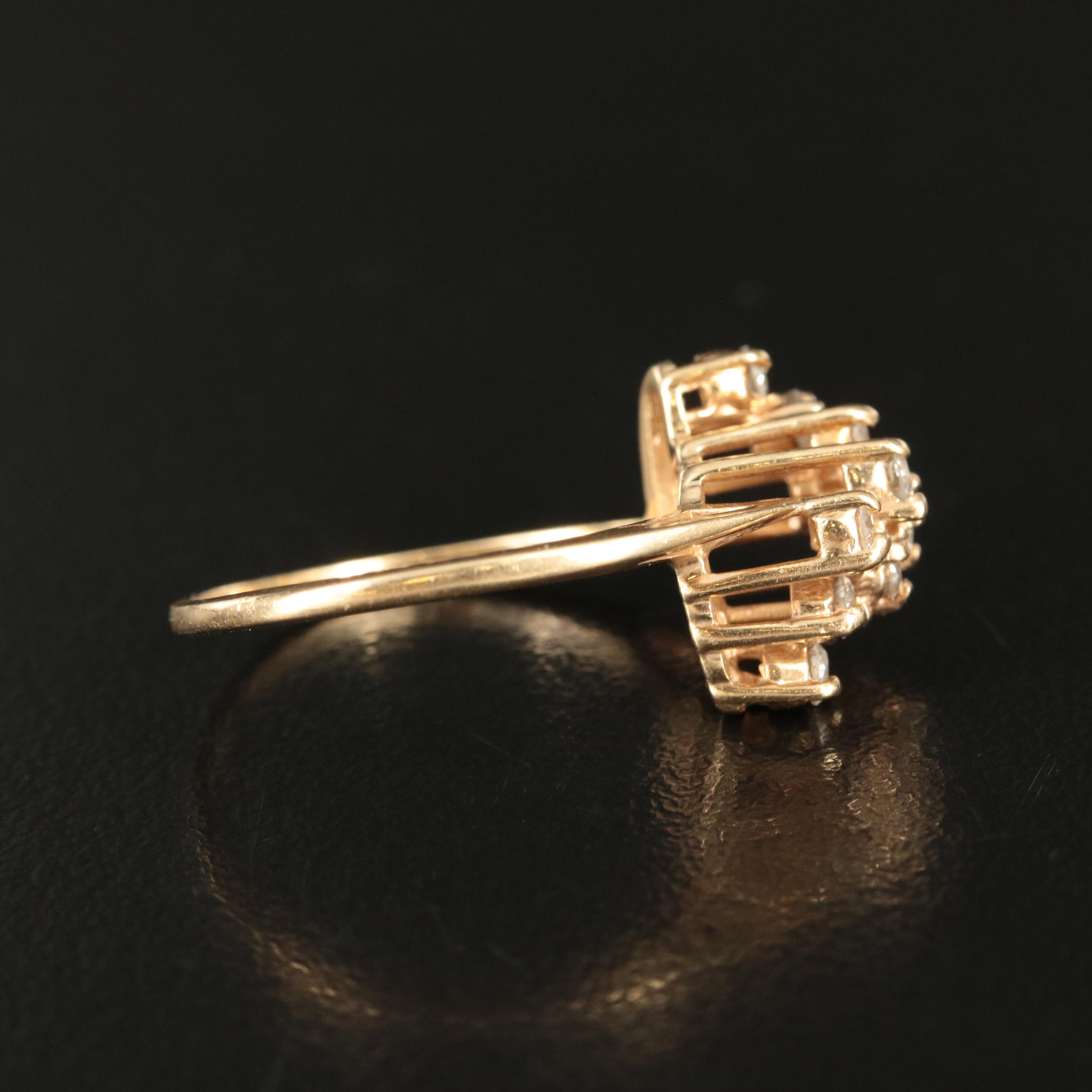 14K 0.47 CTW Diamond Ring