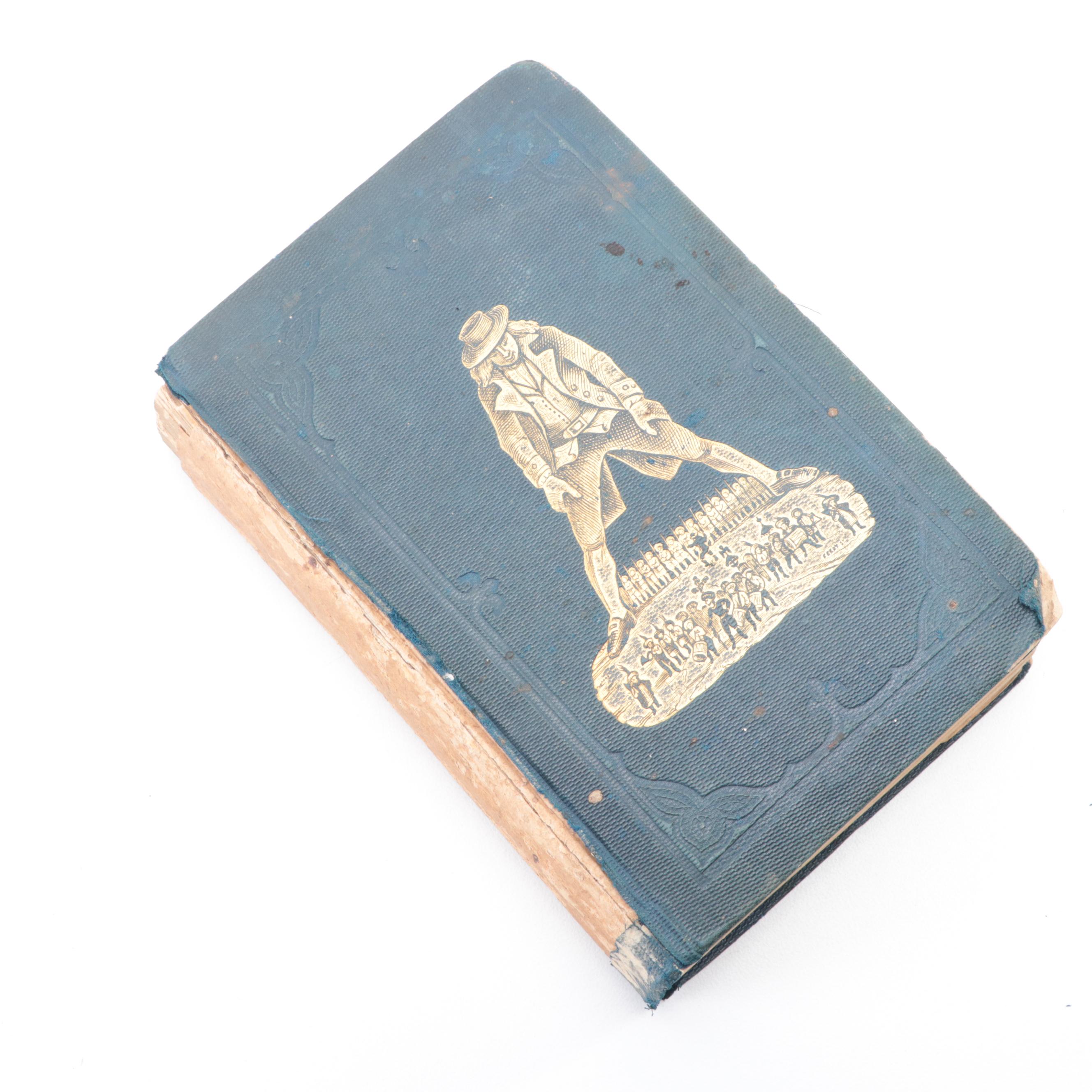 Illustrated "Gulliver's Travels" by Jonathan Swift, 1847