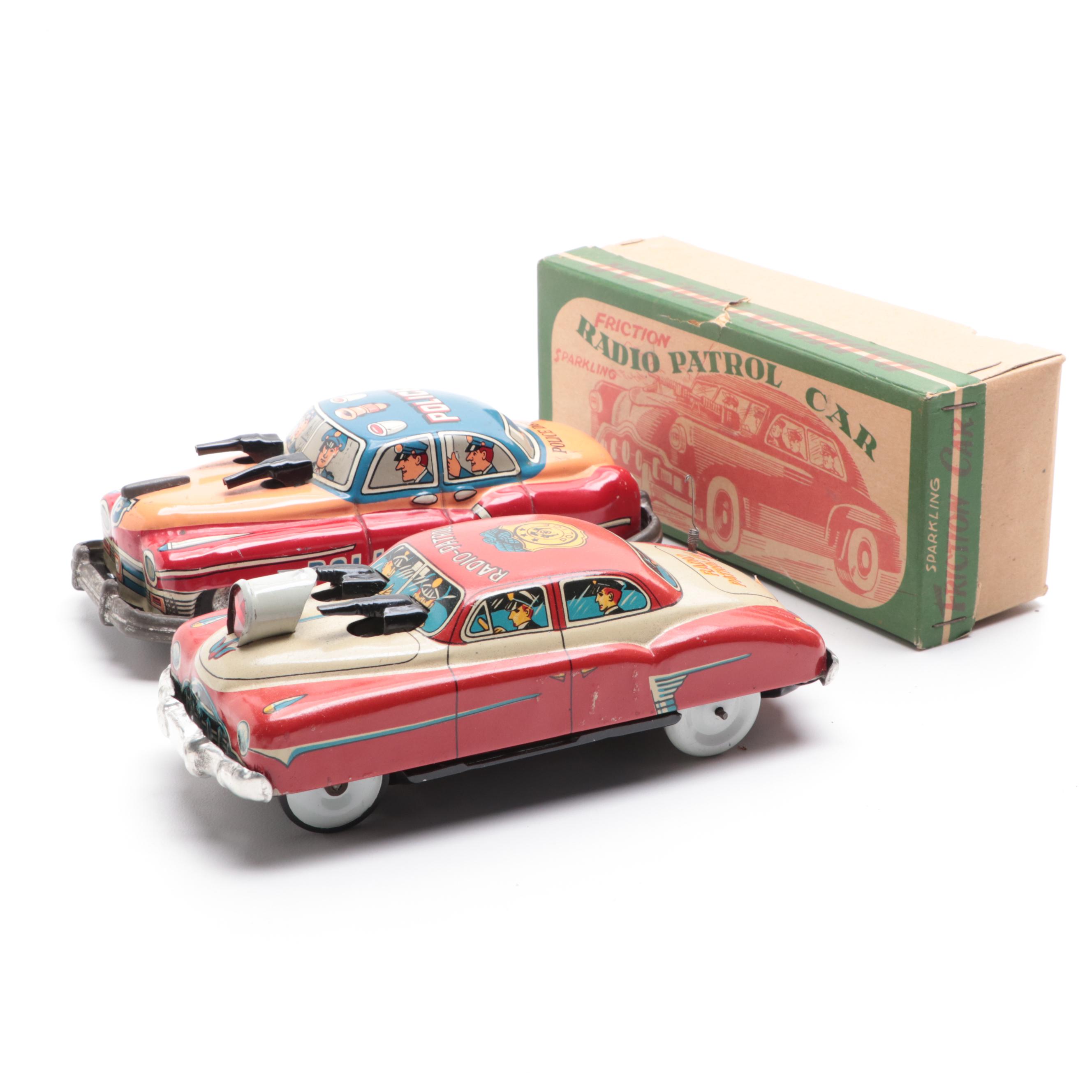 Nomura Toy Police Car with Other Friction Radio Patrol Toy Car