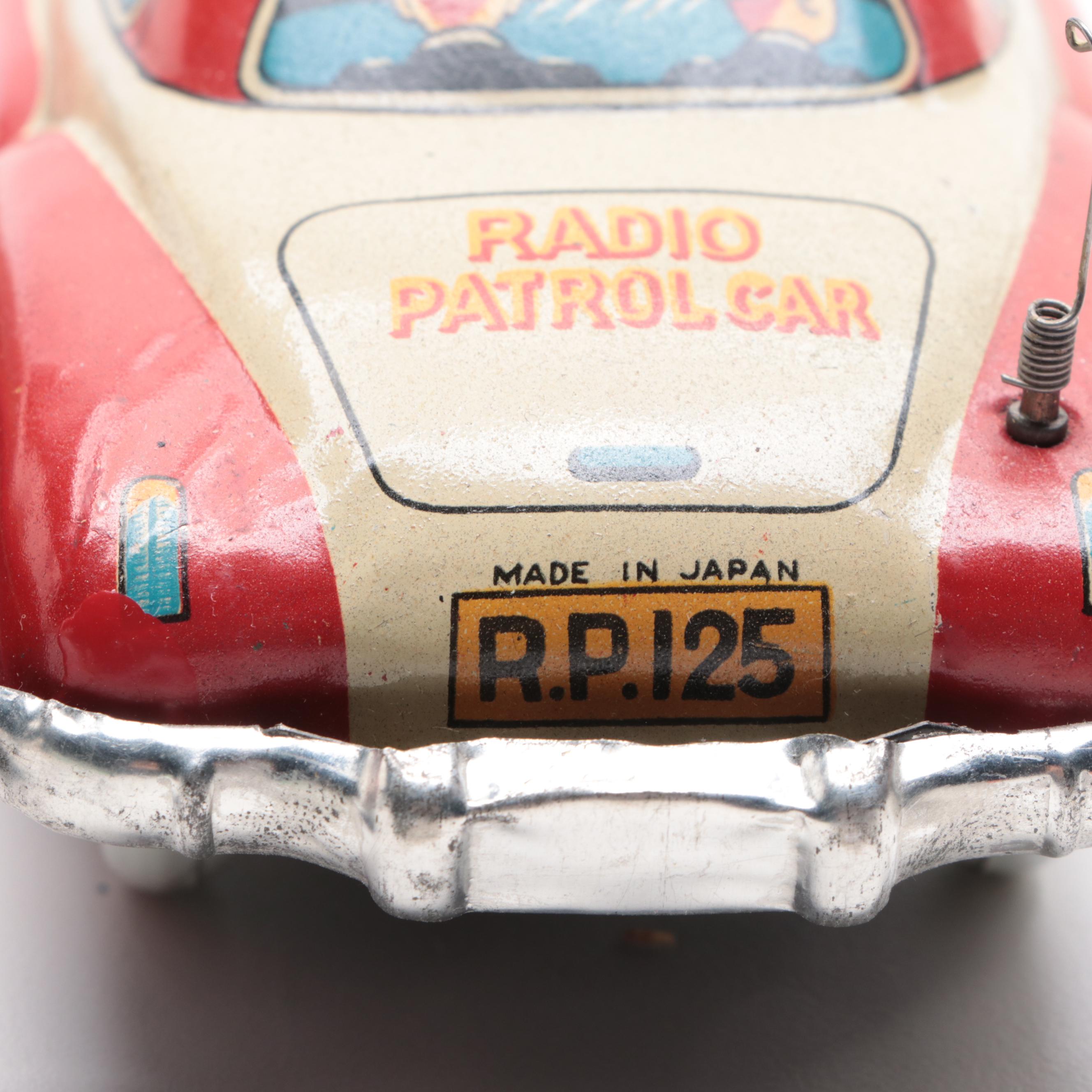 Nomura Toy Police Car with Other Friction Radio Patrol Toy Car