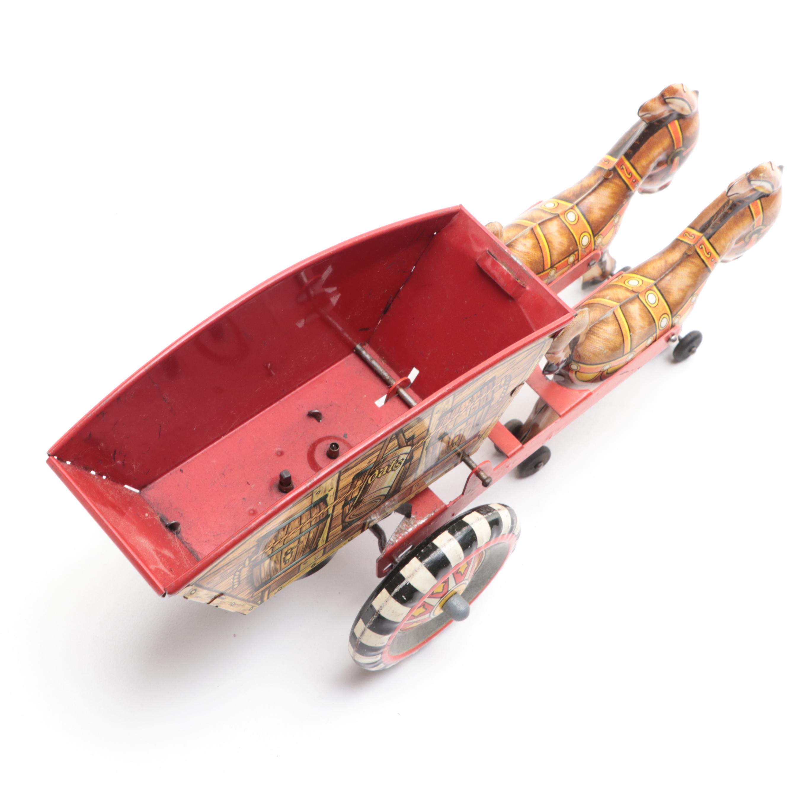 Girard and Linemar Tin Litho Wind-Up Toys, Mid-20th Century