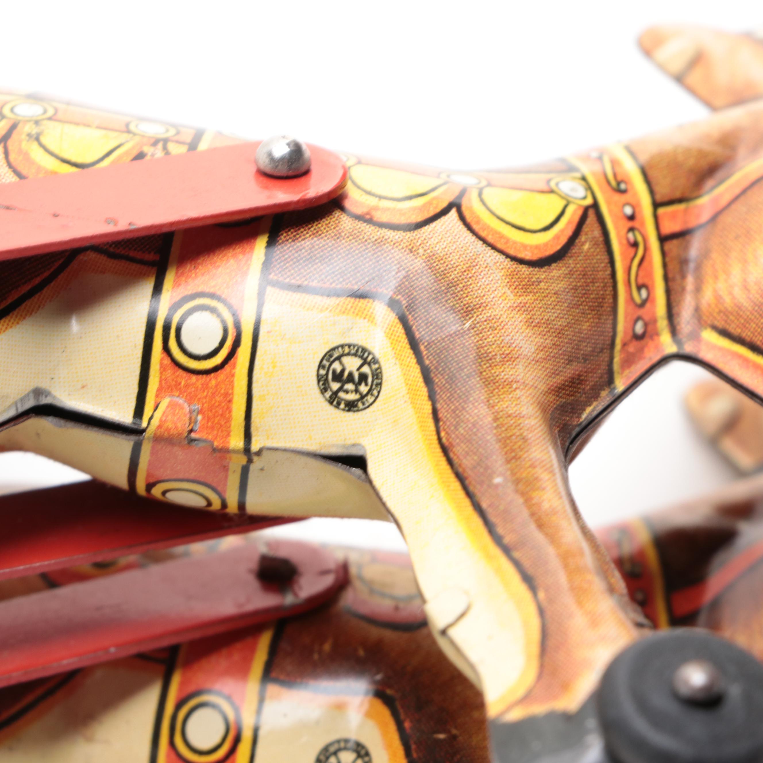 Girard and Linemar Tin Litho Wind-Up Toys, Mid-20th Century