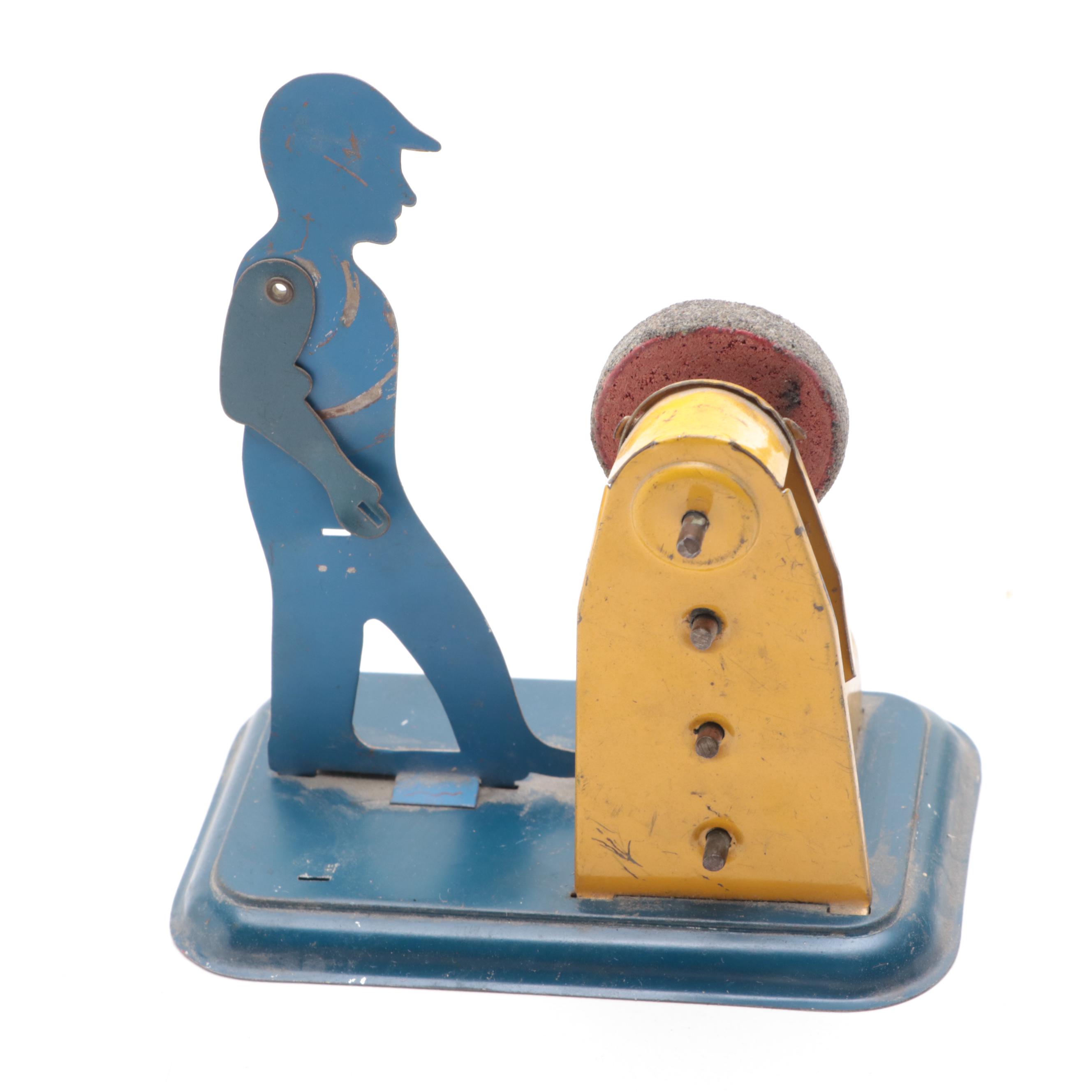 Girard and Linemar Tin Litho Wind-Up Toys, Mid-20th Century