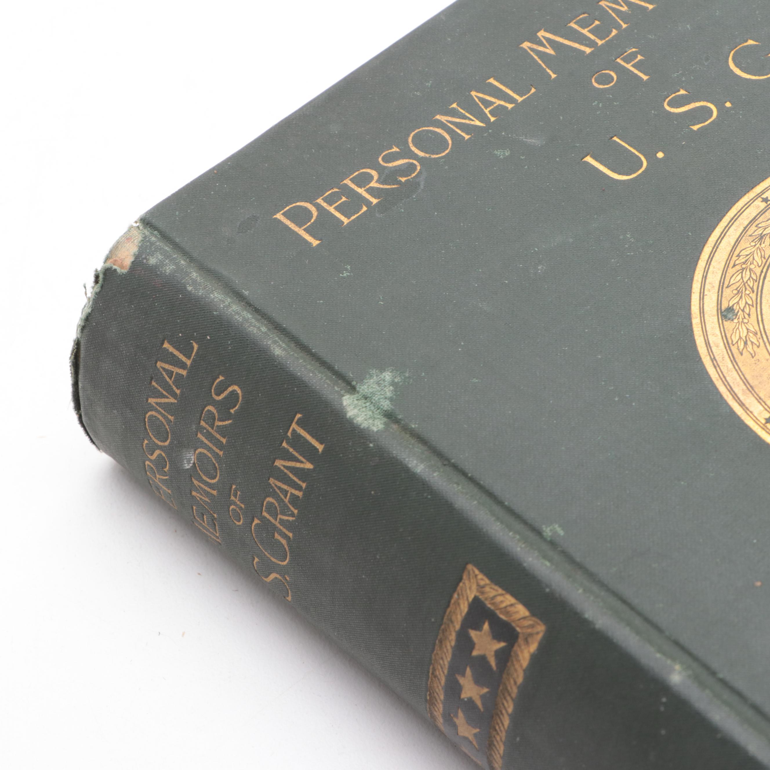 First Edition "Personal Memoirs Of U. S. Grant" Two-Volume Set, 1885 ...