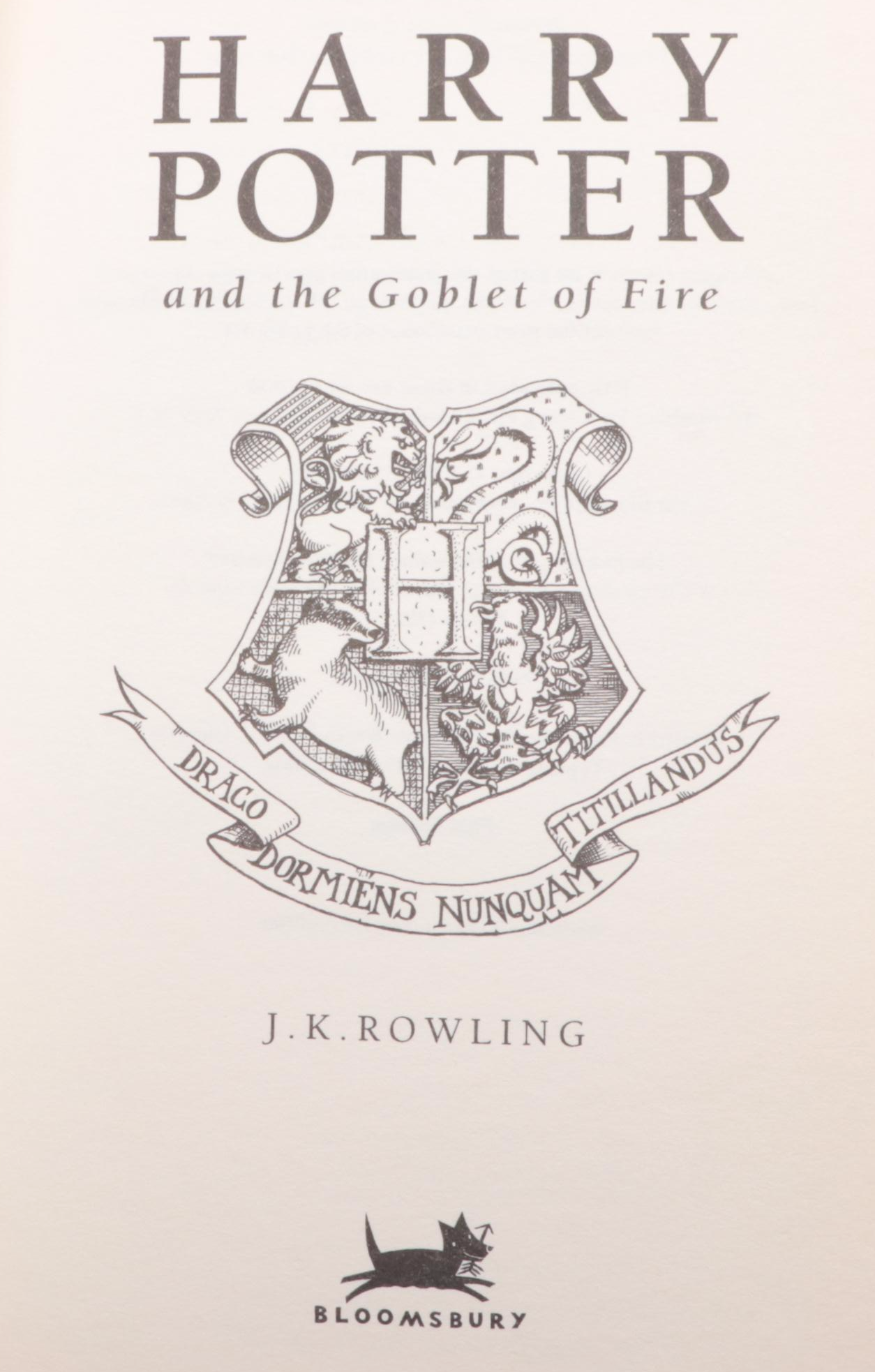 First UK Edition "Harry Potter" Partial Series by J. K. Rowling