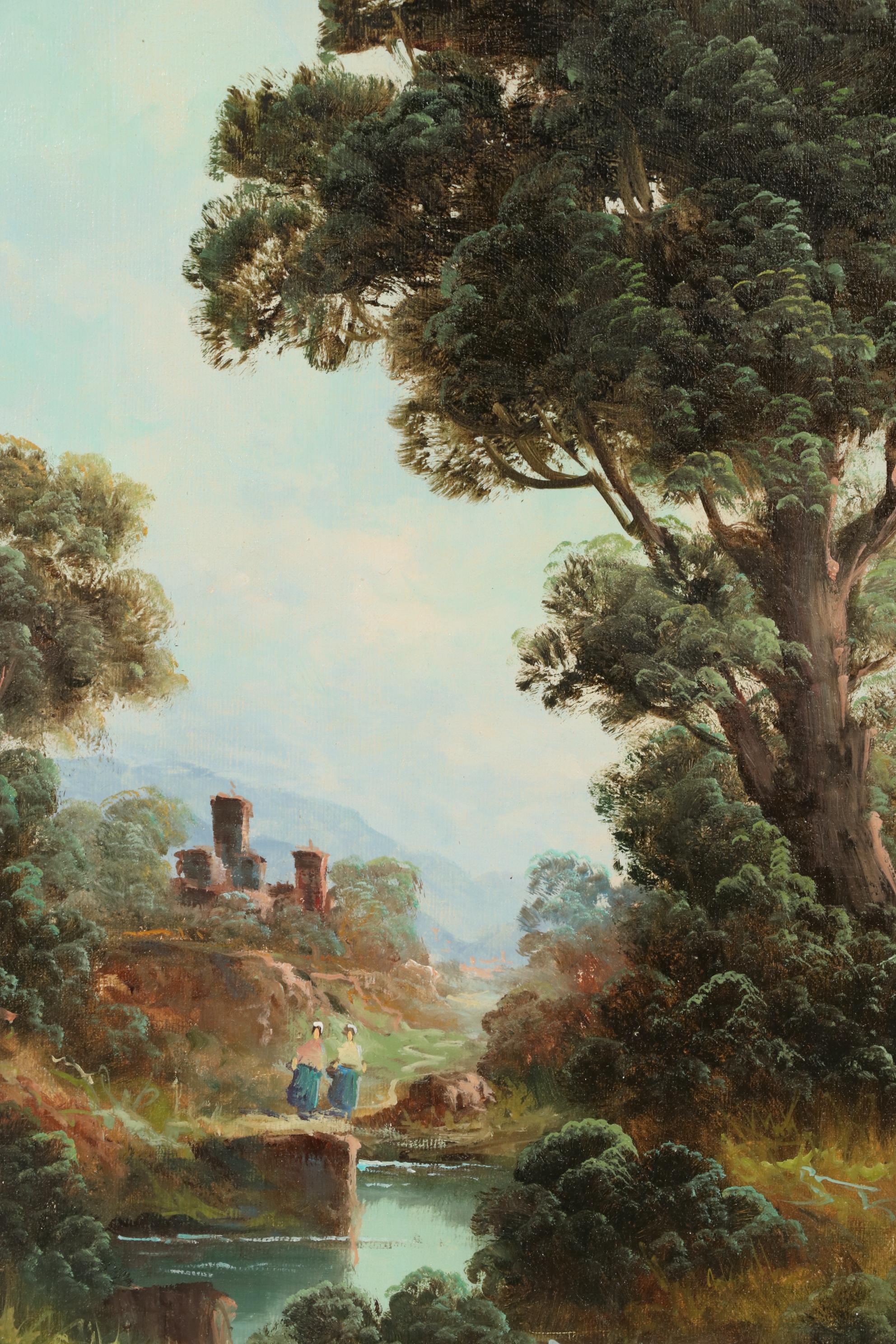 Toni Bordignon Countryside Landscape Oil Paintings