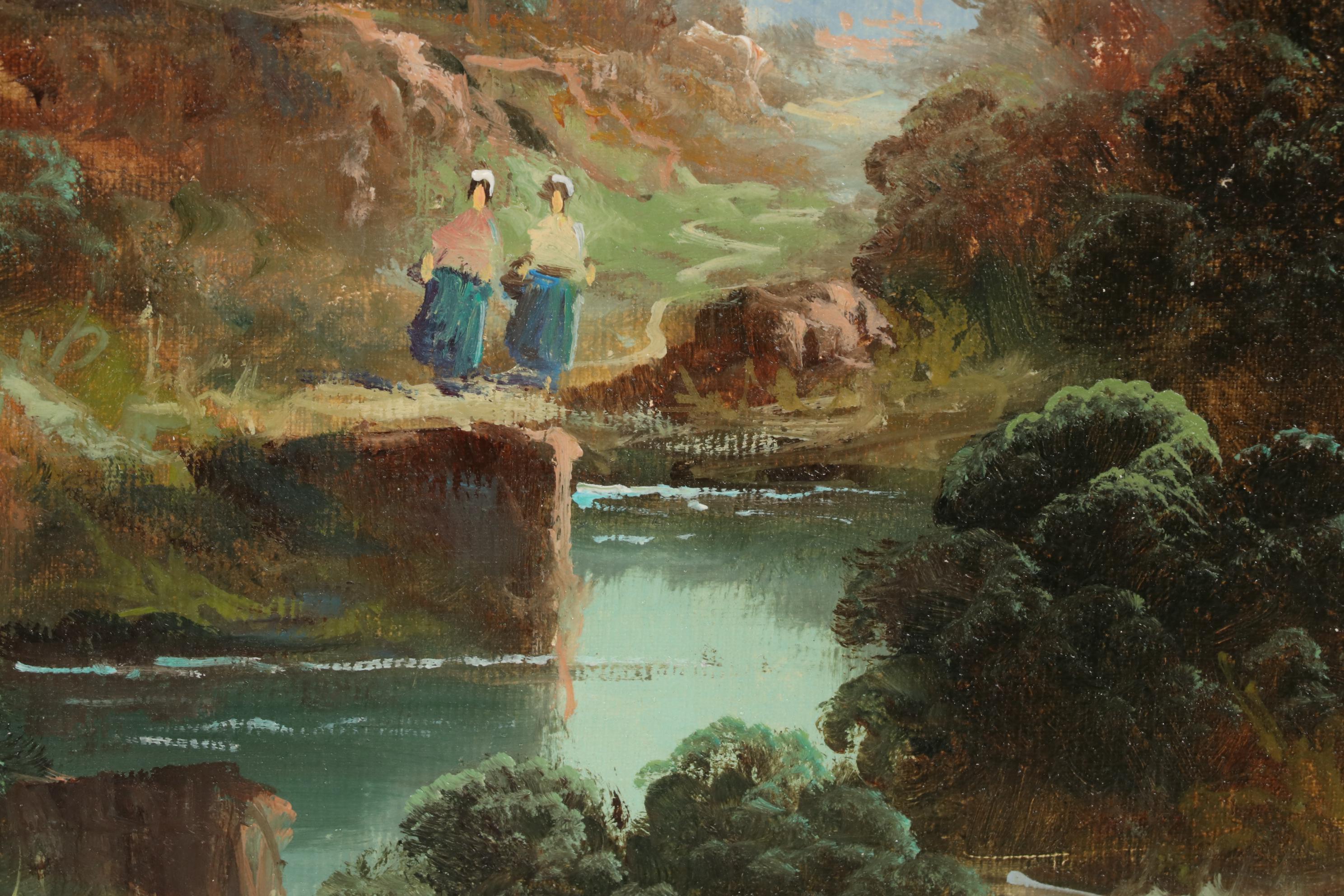 Toni Bordignon Countryside Landscape Oil Paintings