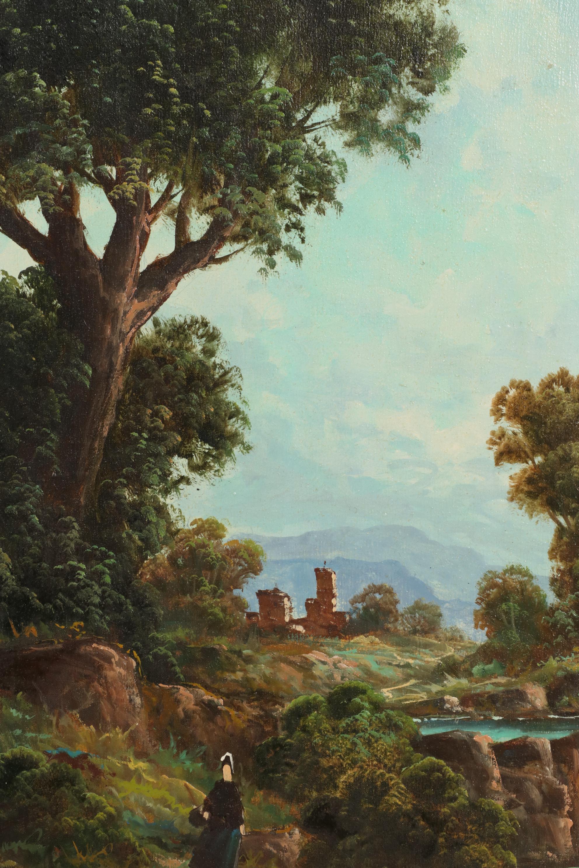 Toni Bordignon Countryside Landscape Oil Paintings