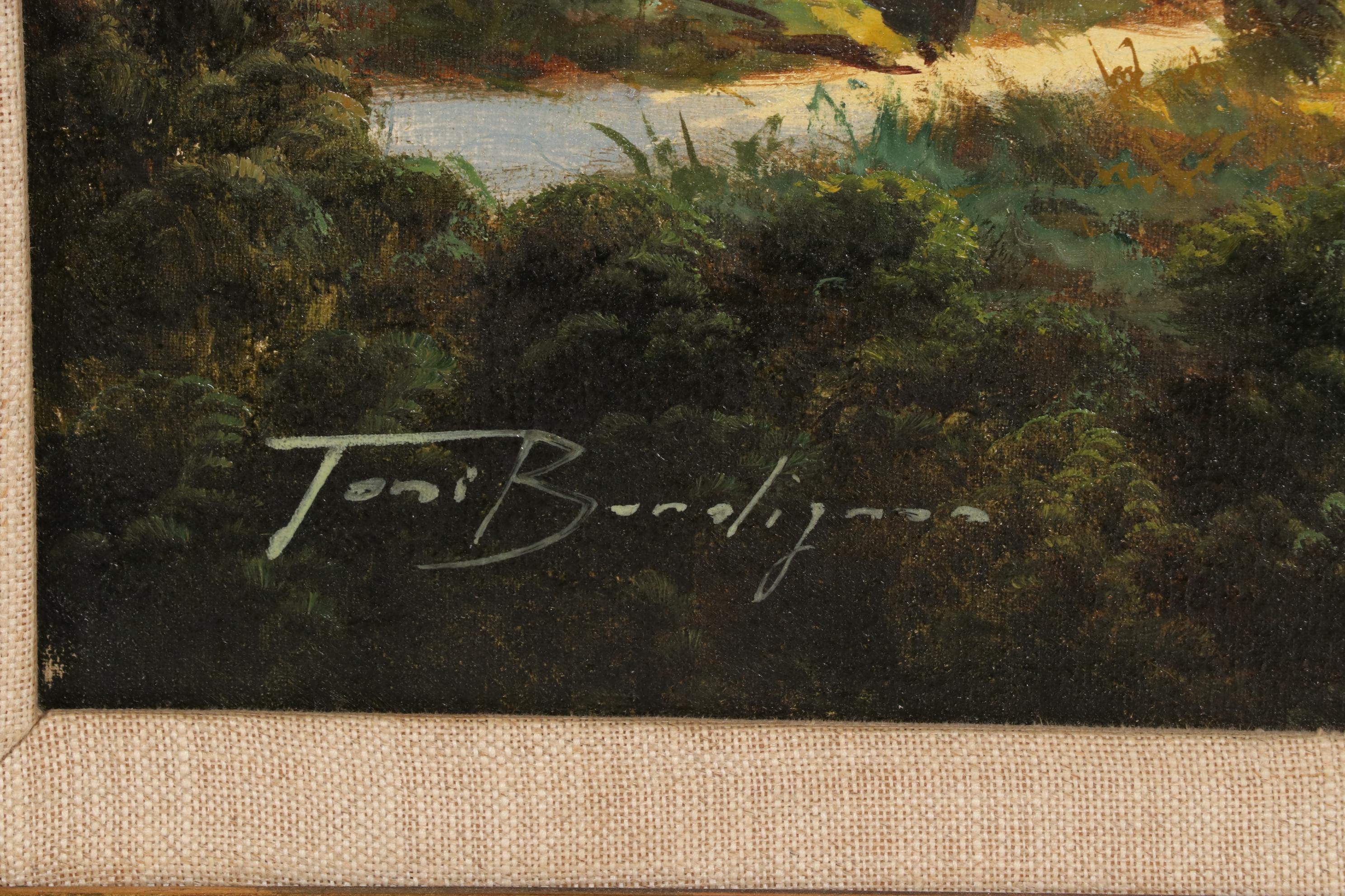 Toni Bordignon Countryside Landscape Oil Paintings