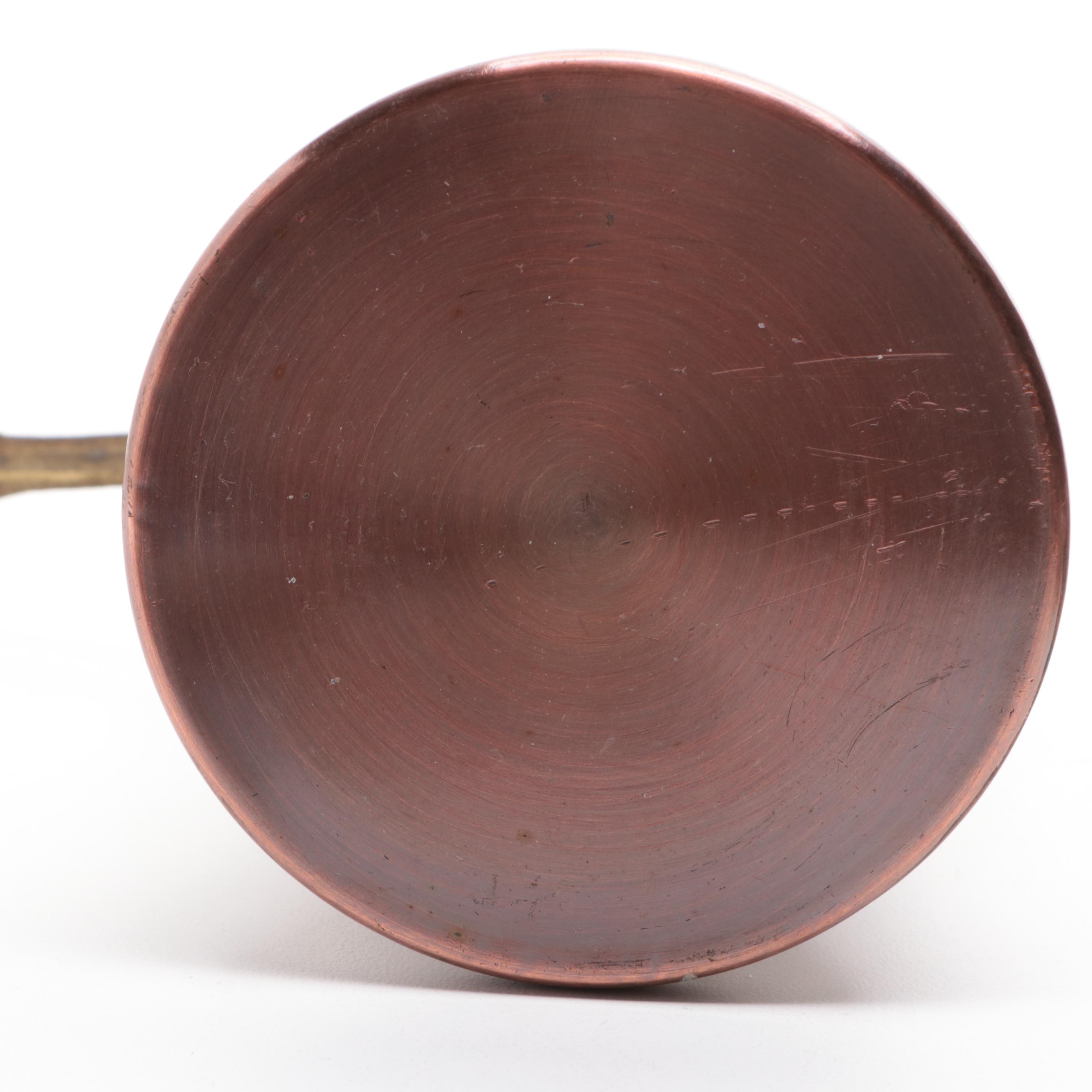 Hammered Tinned Copper Turkish Coffee Set