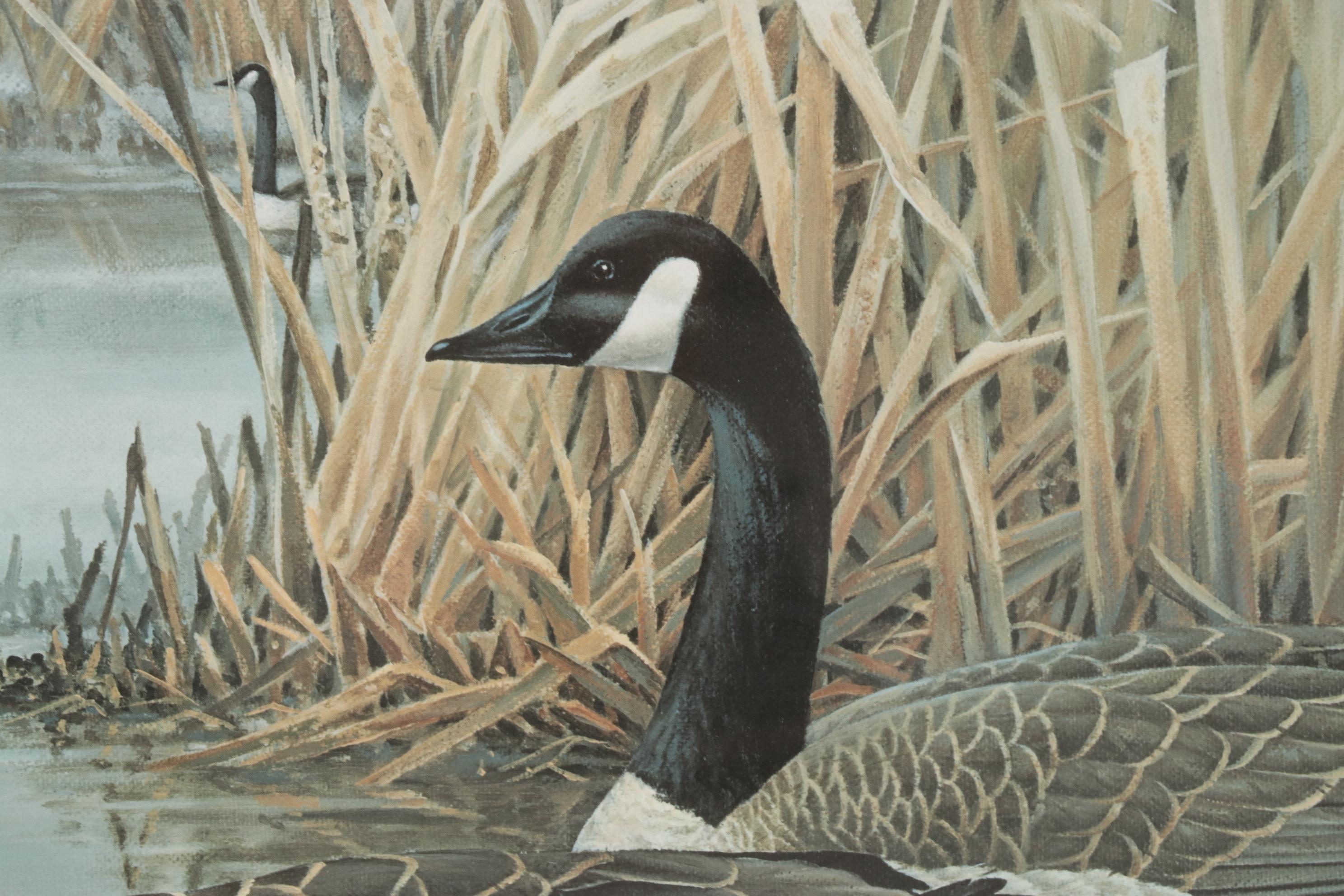 Don Whitlach Offset Lithograph "Morning Mist," 1985