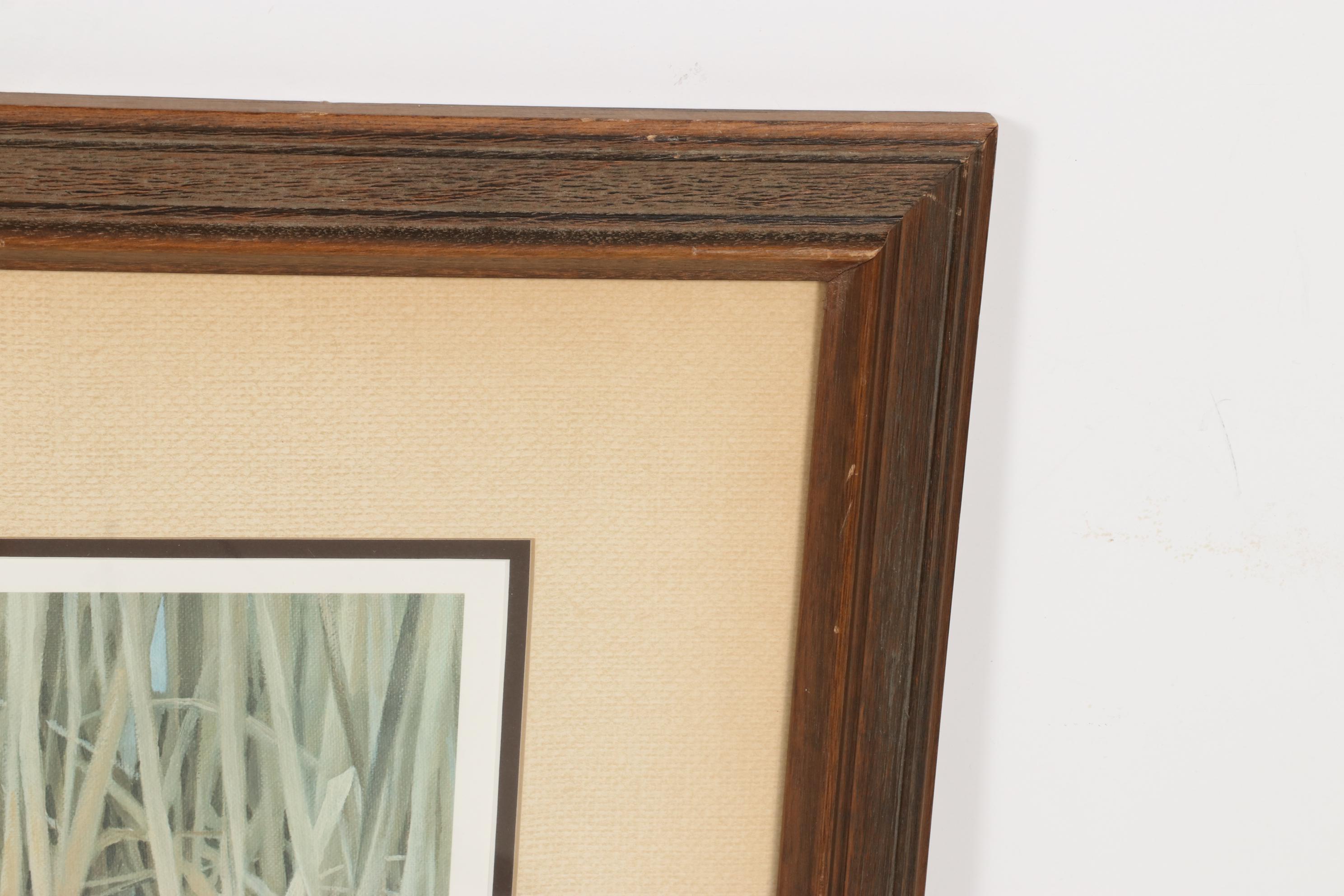 Don Whitlach Offset Lithograph "Morning Mist," 1985