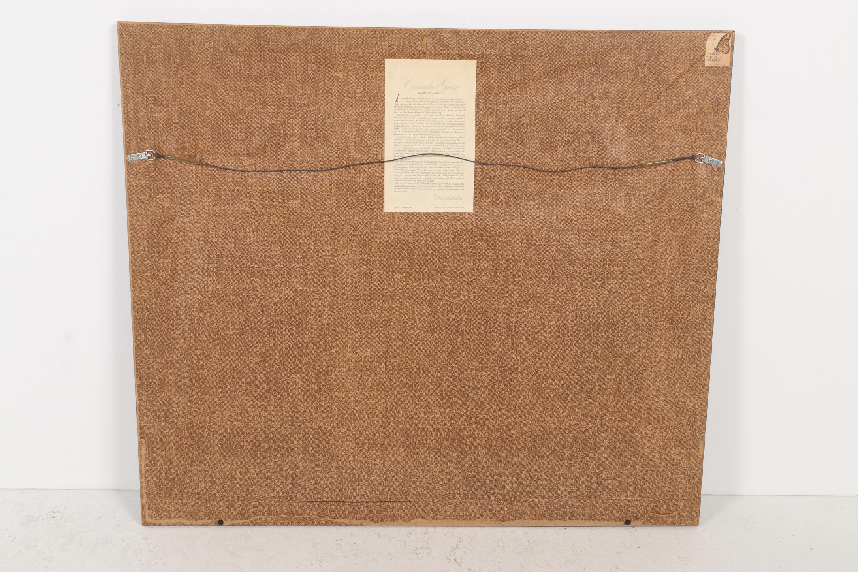 Don Whitlach Offset Lithograph "Morning Mist," 1985