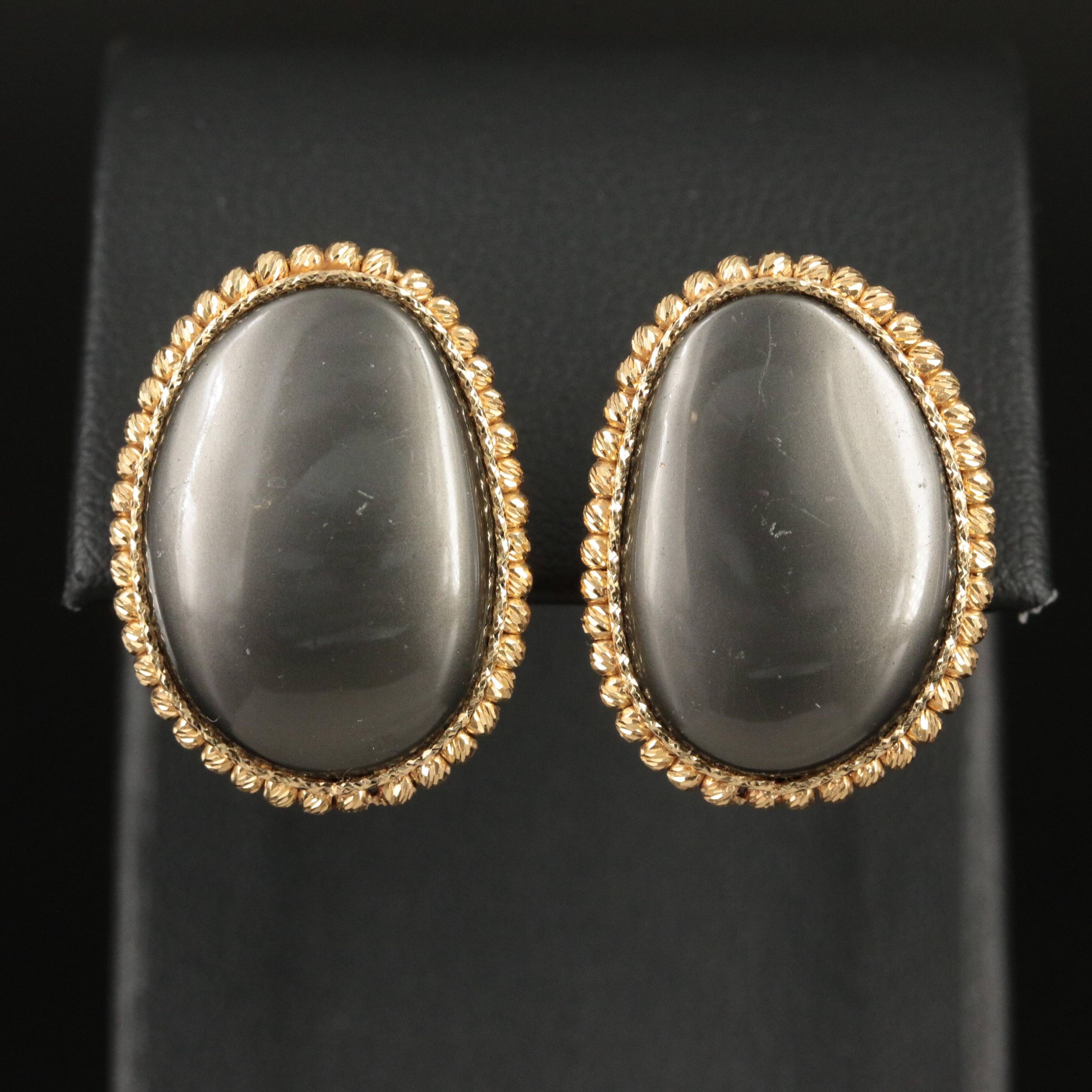 Roberto Coin 18K Pebble Faux Pearl Earrings