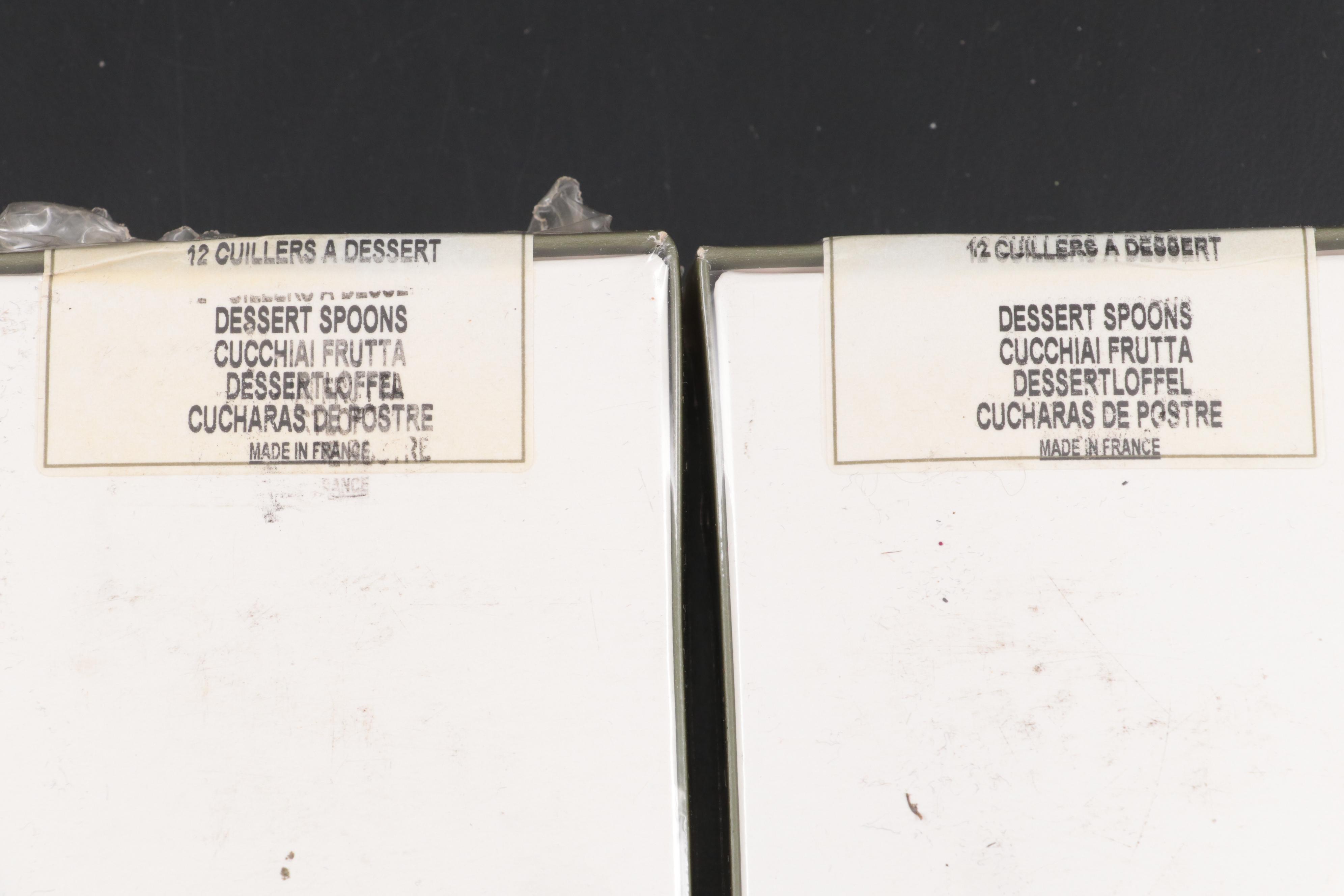 Christofle "Rubans" and Other Silver Plate Flatware and Serving Pieces