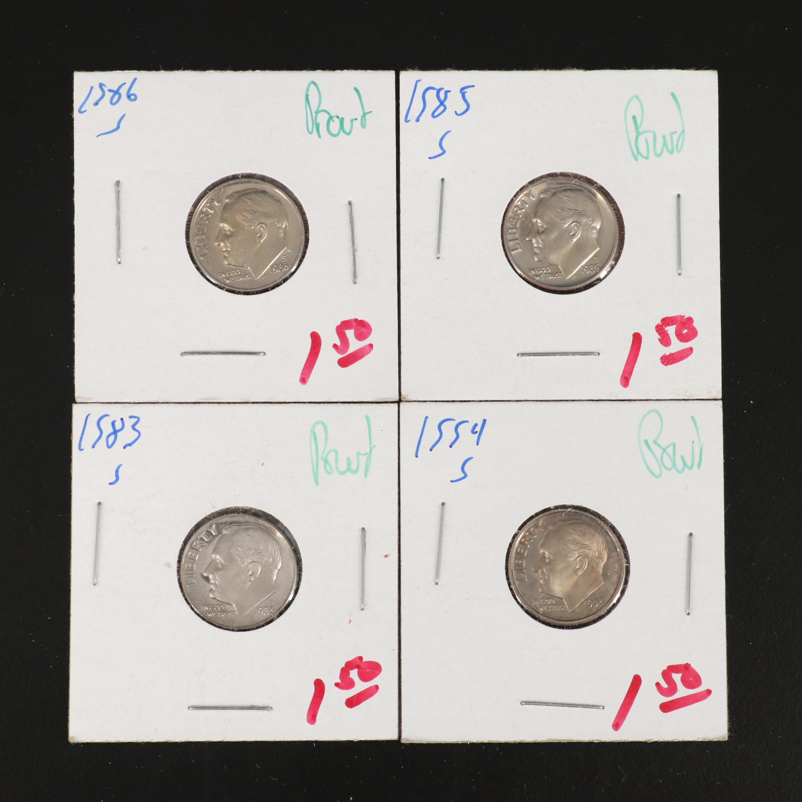 Collection of 138 Different U.S. Proof Coins