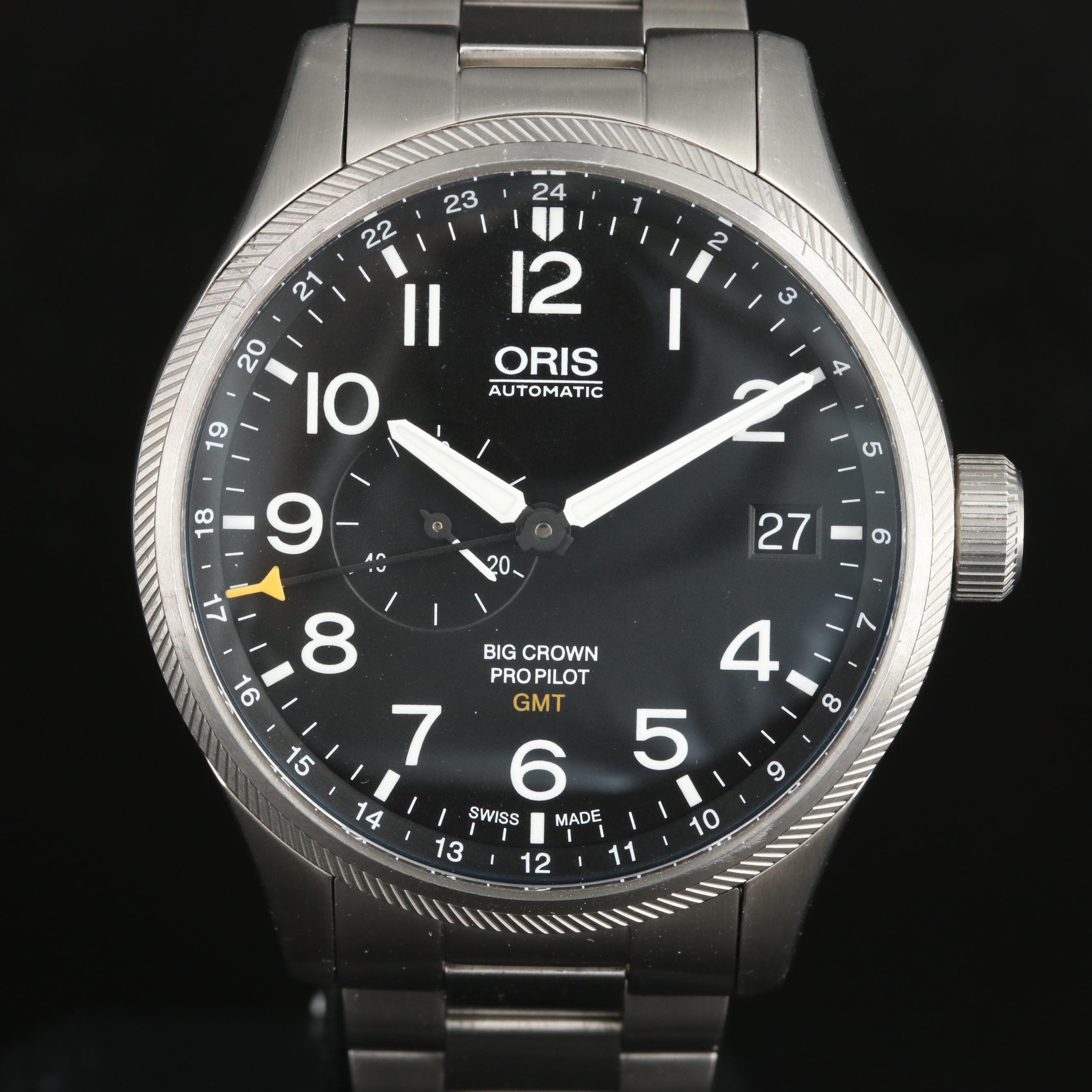 Oris Big Crown ProPilot GMT Date Steel Automatic Watch