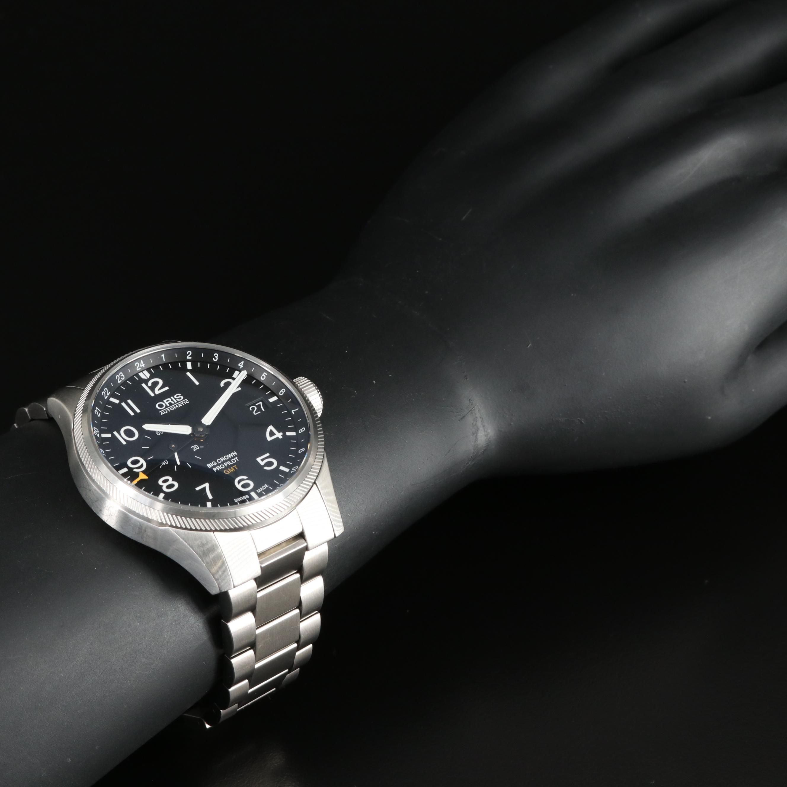 Oris Big Crown ProPilot GMT Date Steel Automatic Watch