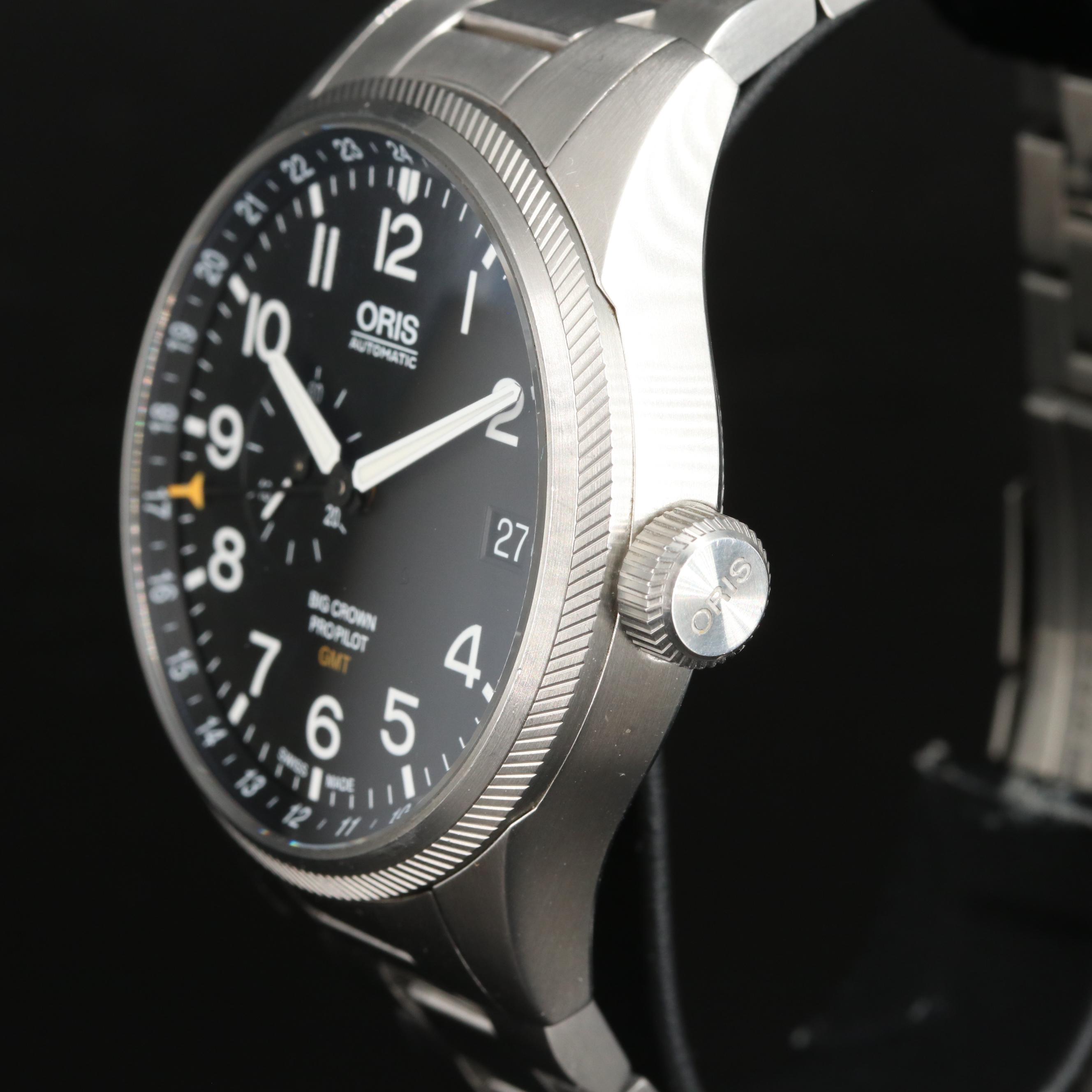 Oris Big Crown ProPilot GMT Date Steel Automatic Watch