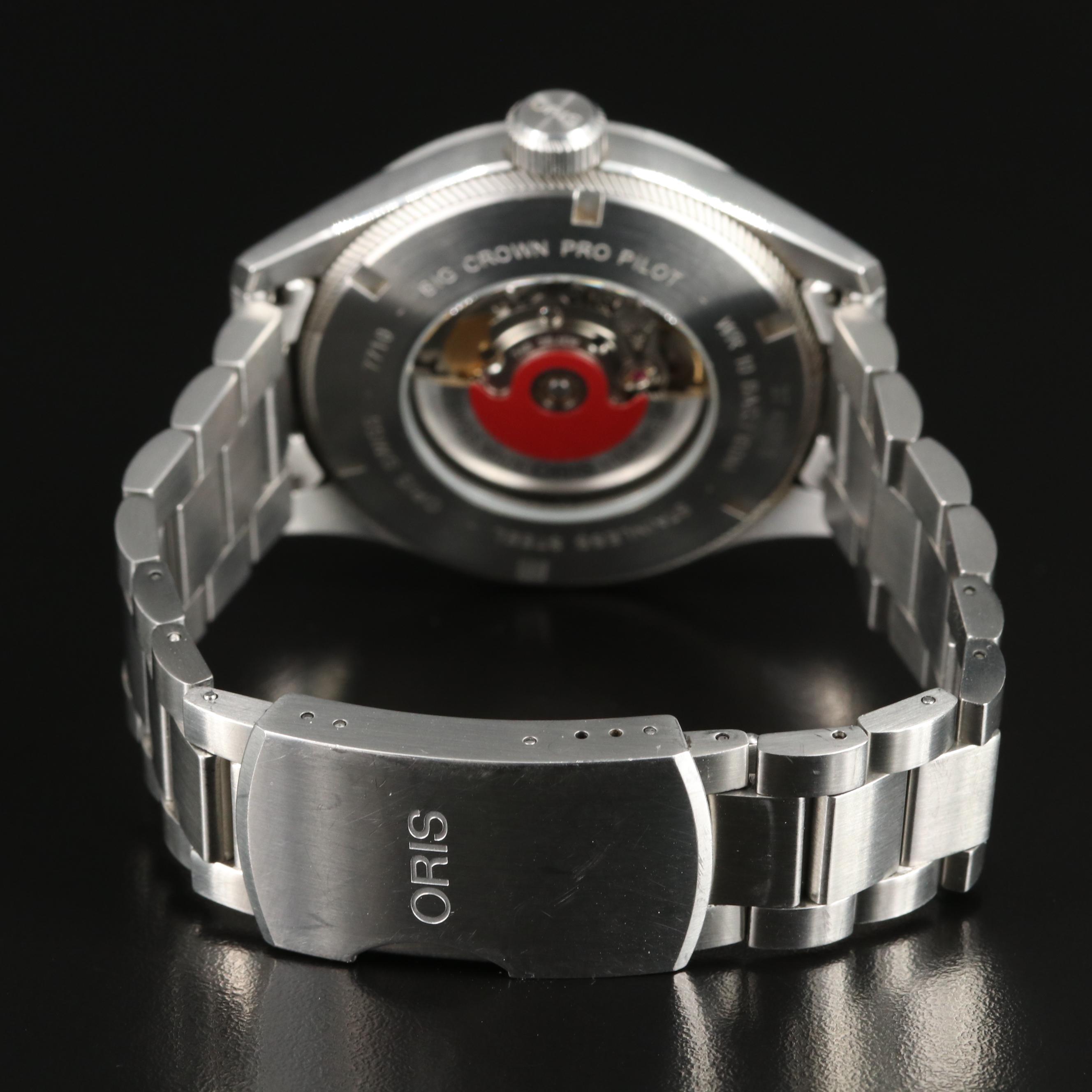 Oris Big Crown ProPilot GMT Date Steel Automatic Watch