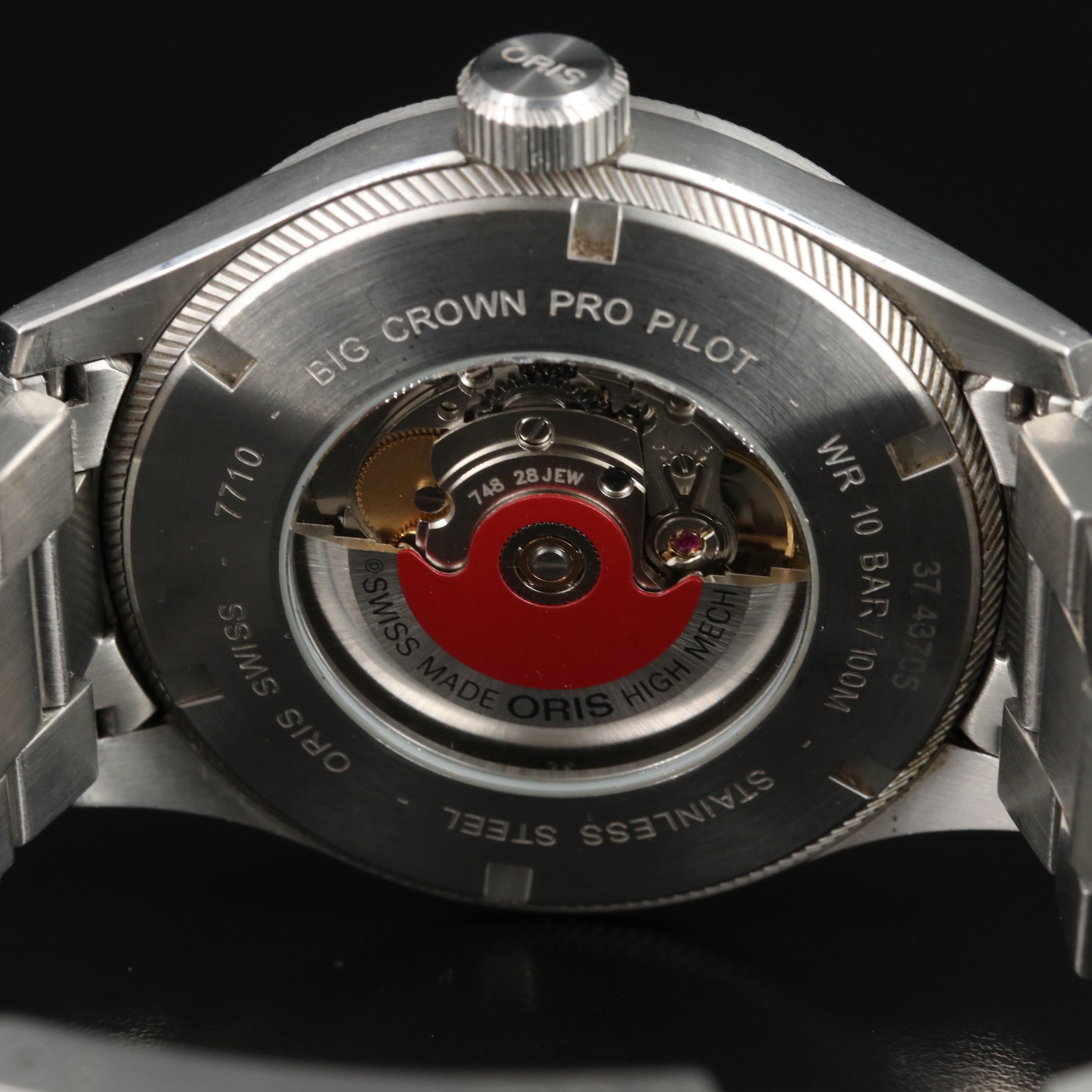 Oris Big Crown ProPilot GMT Date Steel Automatic Watch