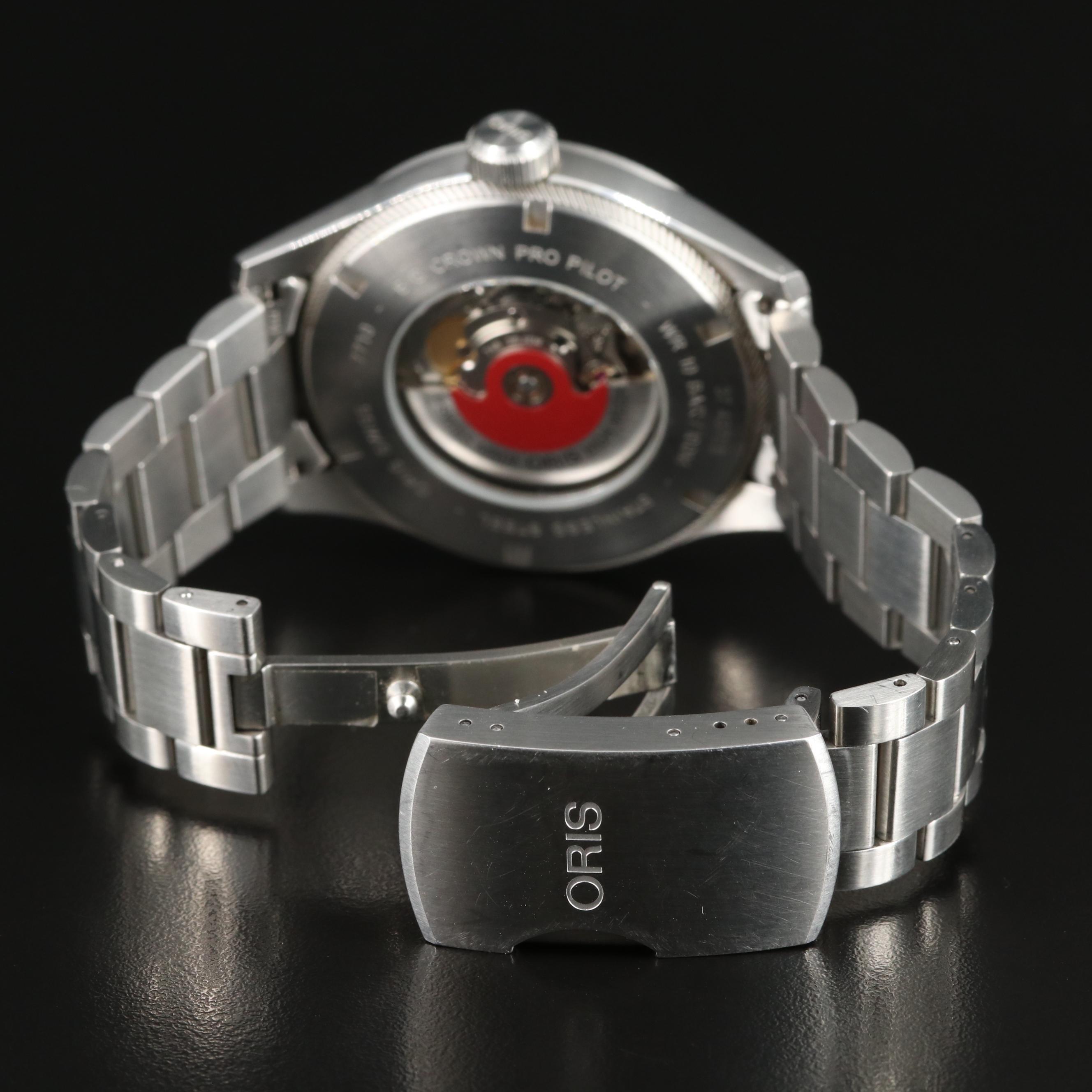 Oris Big Crown ProPilot GMT Date Steel Automatic Watch