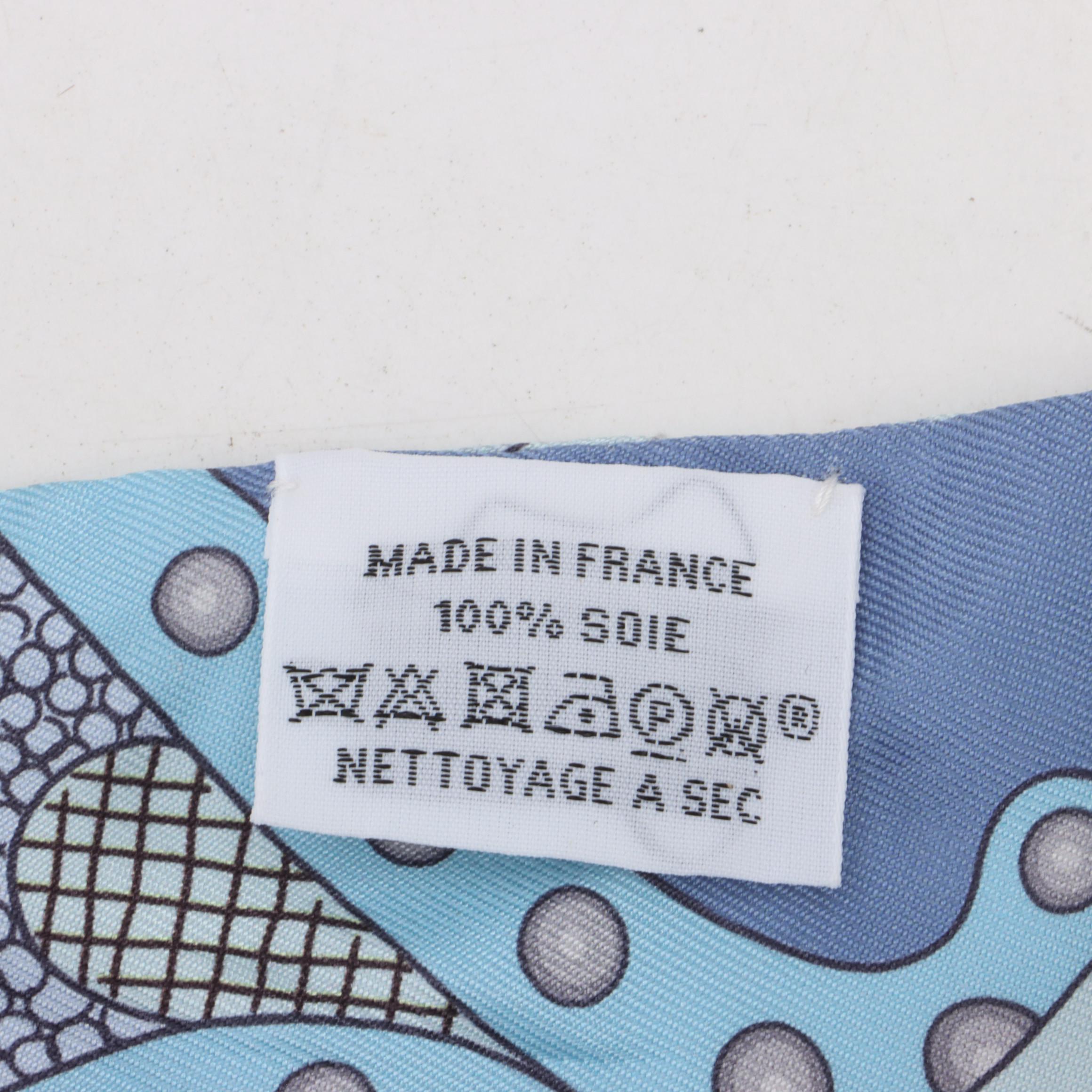 Hermès Twilly Scarf in Silk Twill with Box