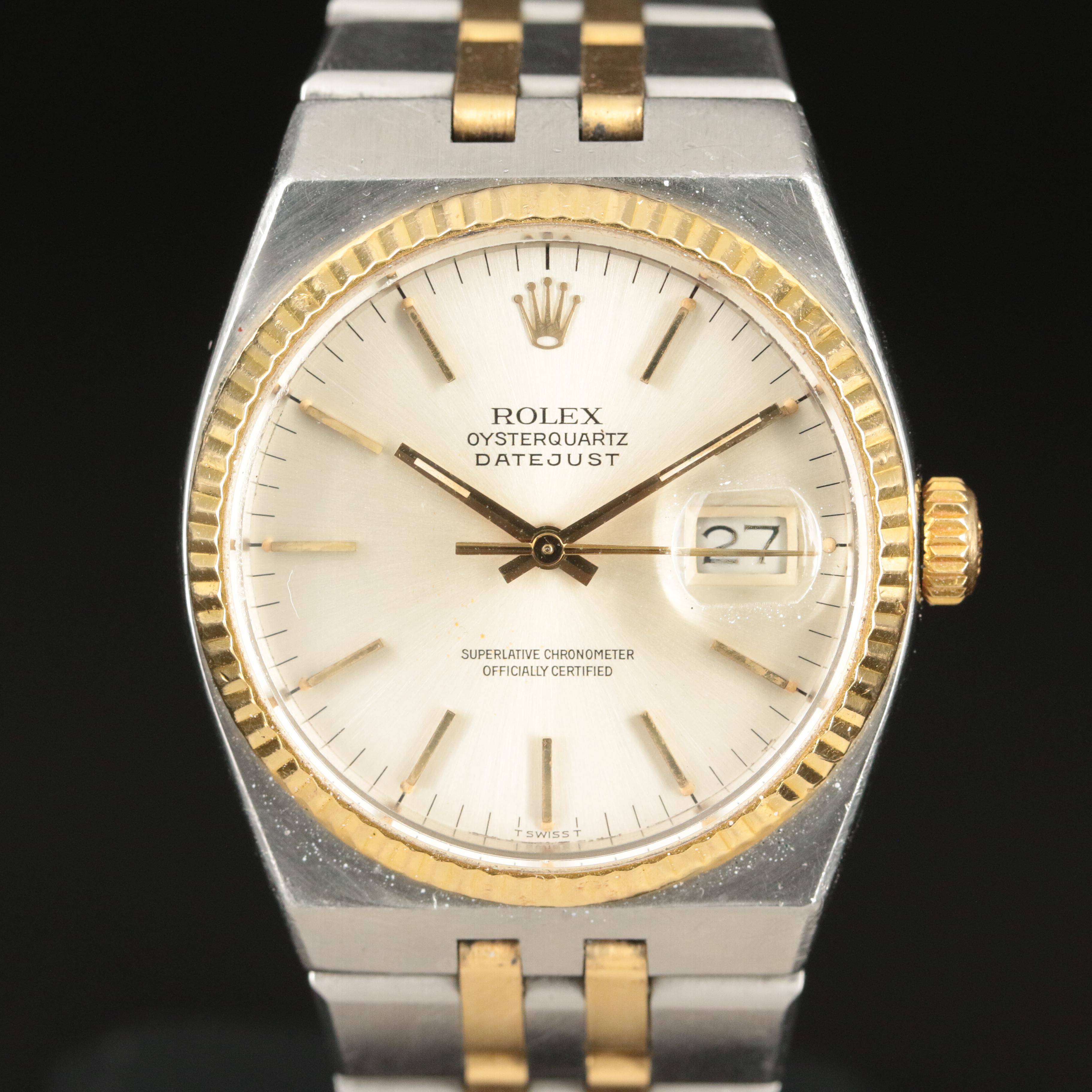1984 Rolex Oysterquartz Datejust Watch