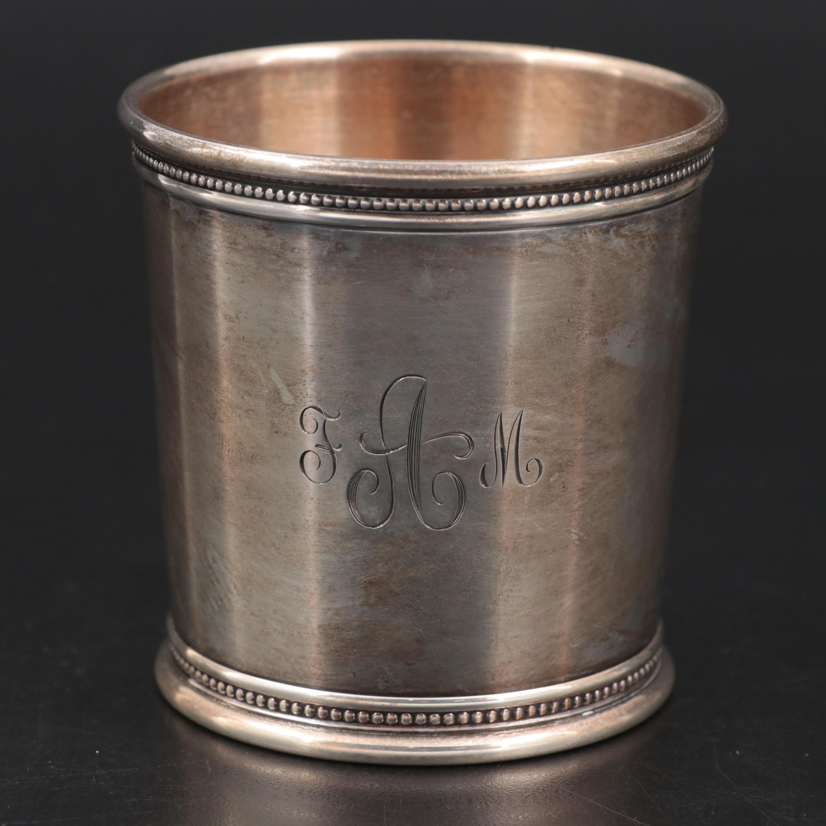 WakefieldScearce Presidential GWB II Sterling Silver Julep Cup, 2005