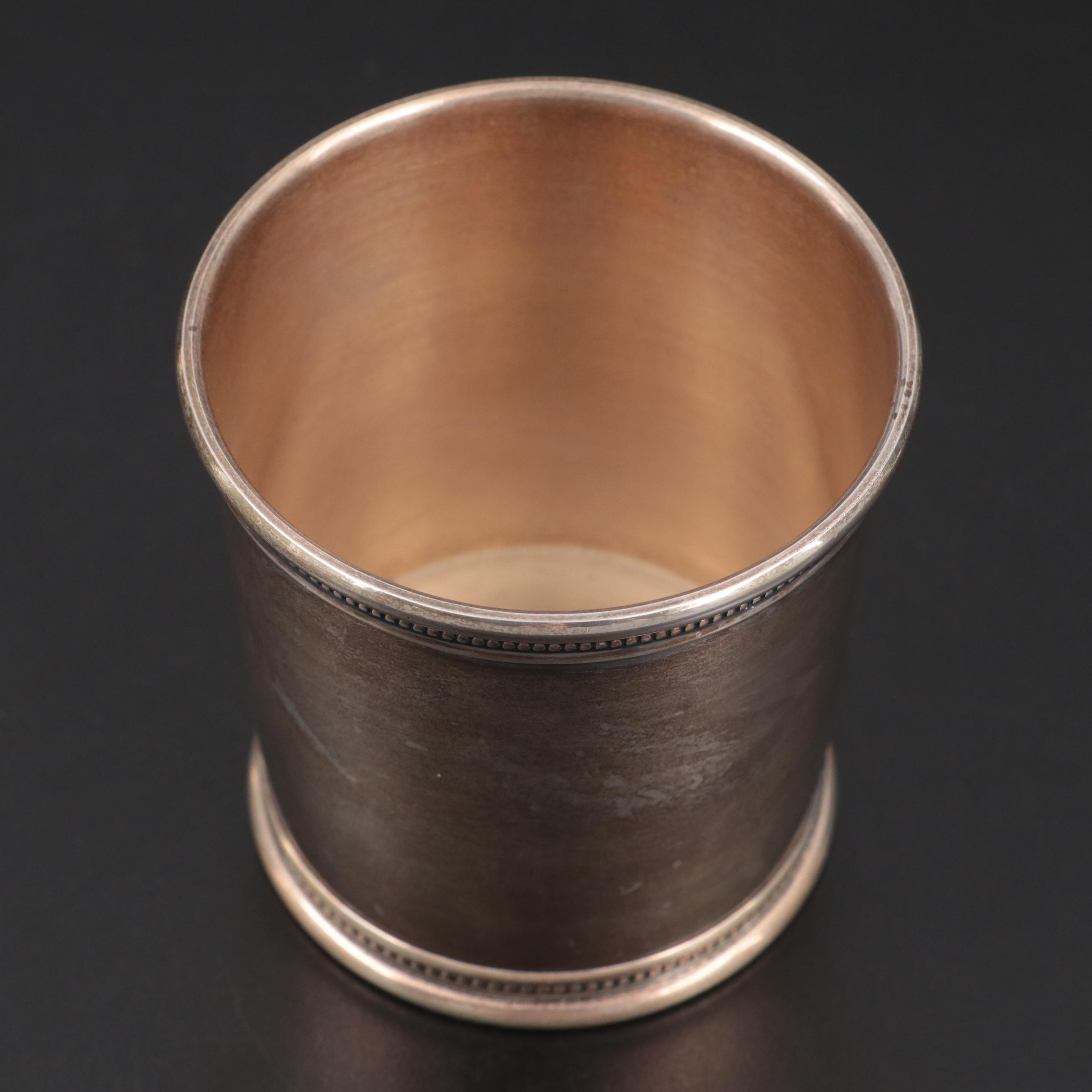 WakefieldScearce Presidential GWB II Sterling Silver Julep Cup, 2005