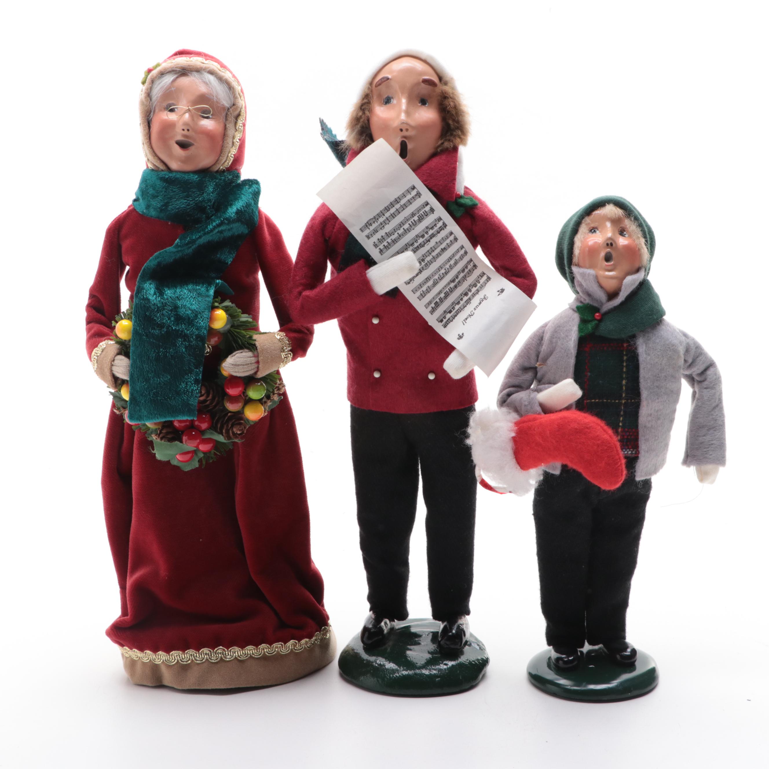 Byers' Choice Ltd. The Carolers Figures, Late 20th Century