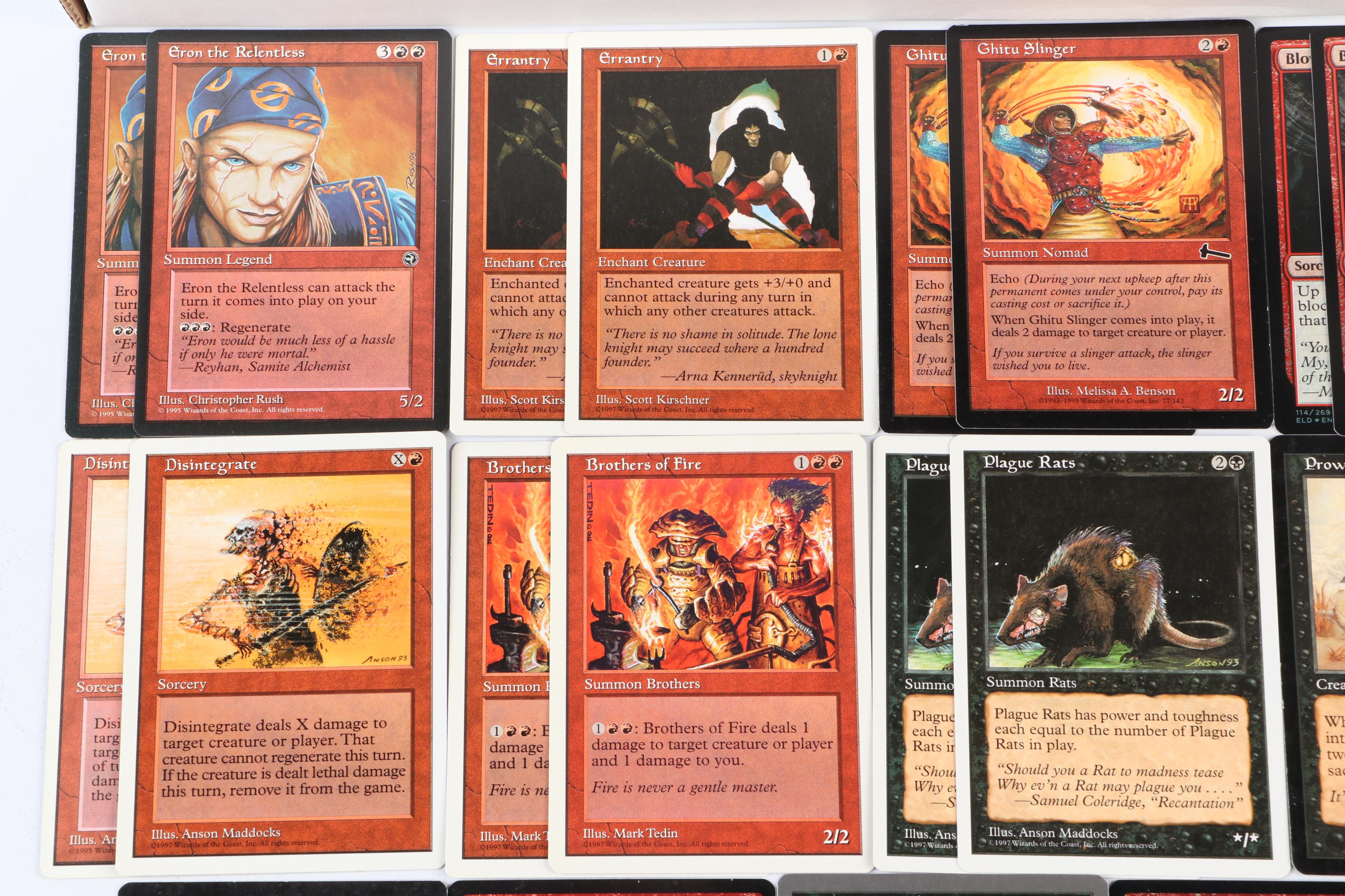 Magic: The Gathering Trading Cards with Storage Boxes, 1990s–2020s