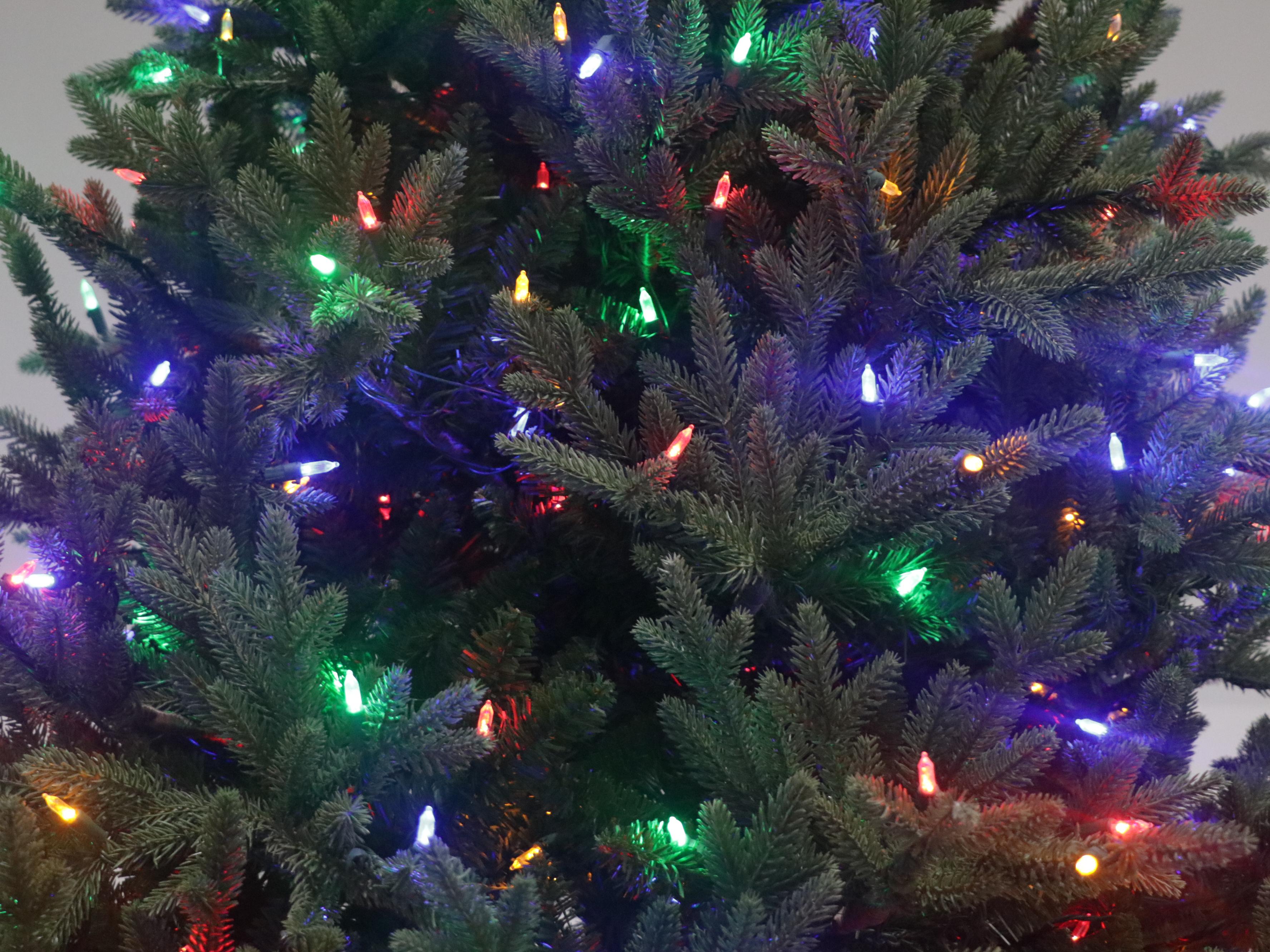 12' Pre-Lit Artificial Christmas Tree