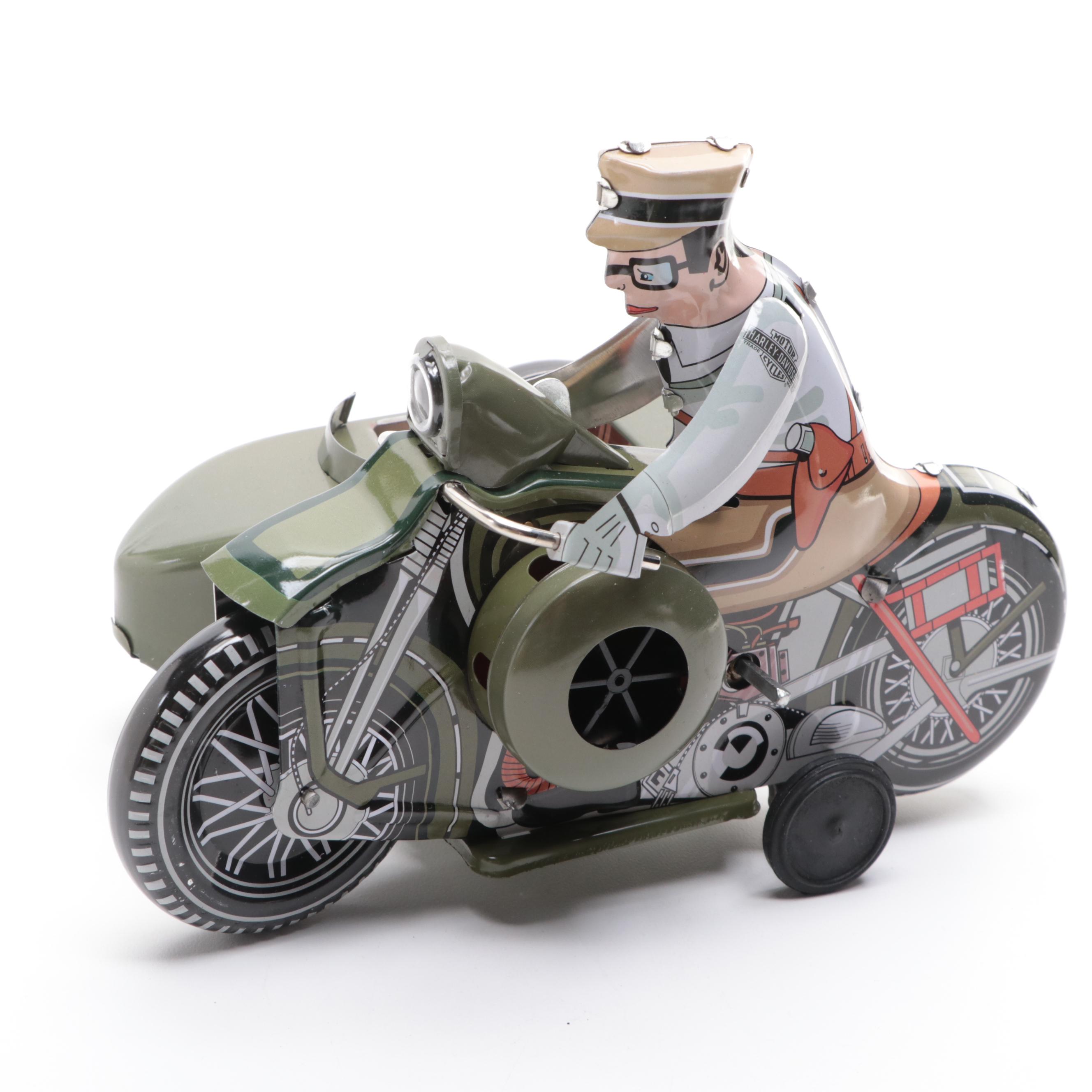 Harley-Davidson 1950s Tin Toy Reproduction