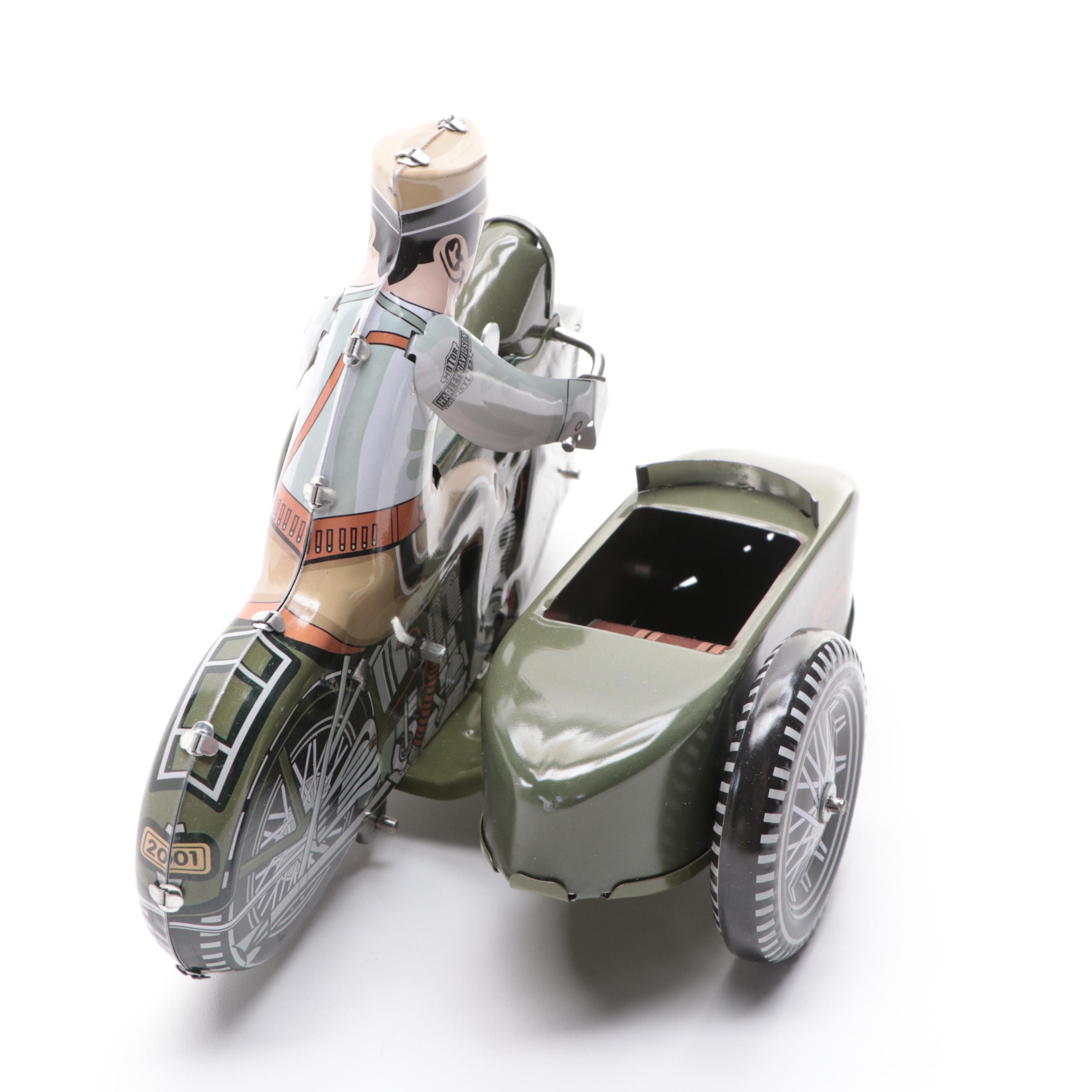 Harley-Davidson 1950s Tin Toy Reproduction