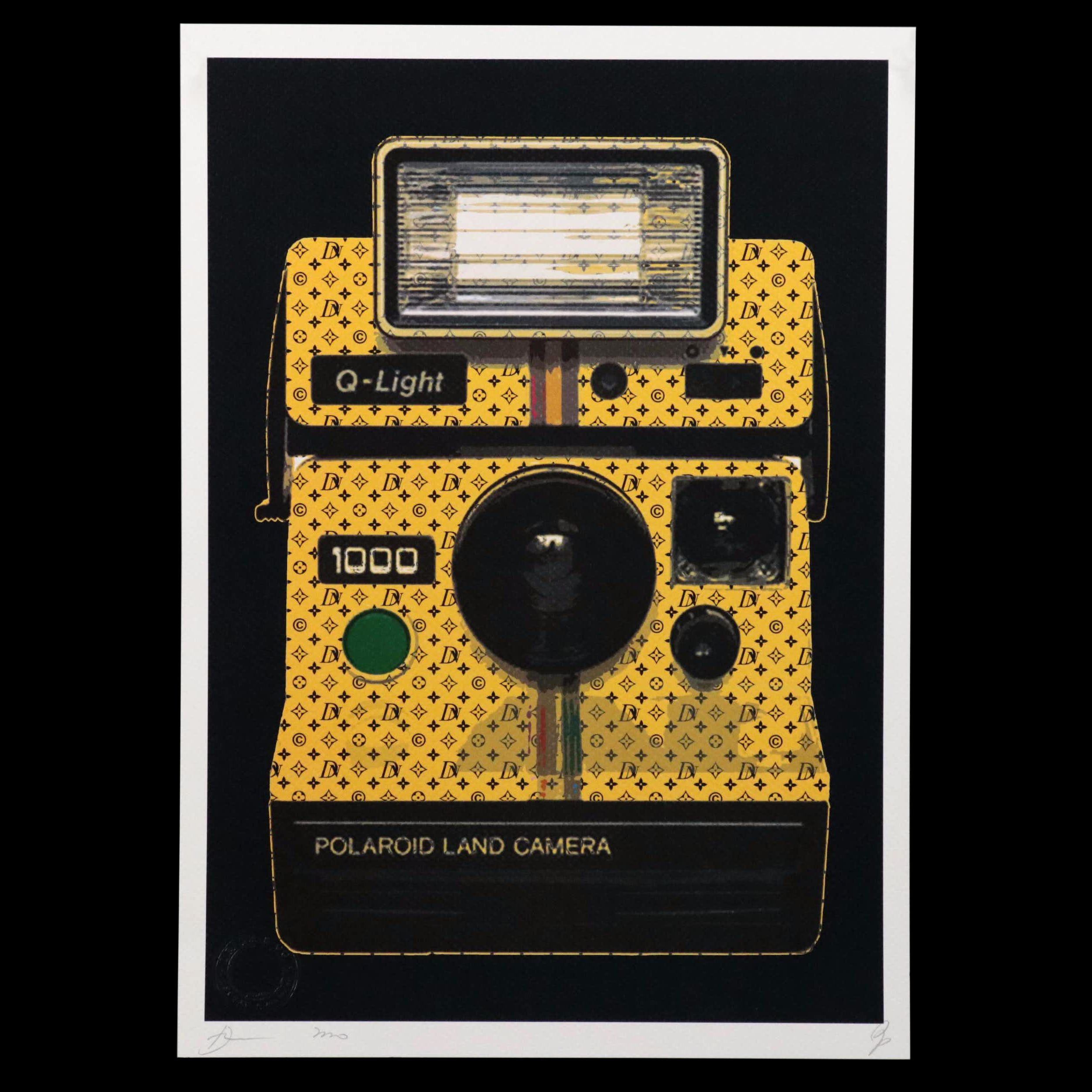Death NYC Pop Art Graphic Print of Polaroid Camera