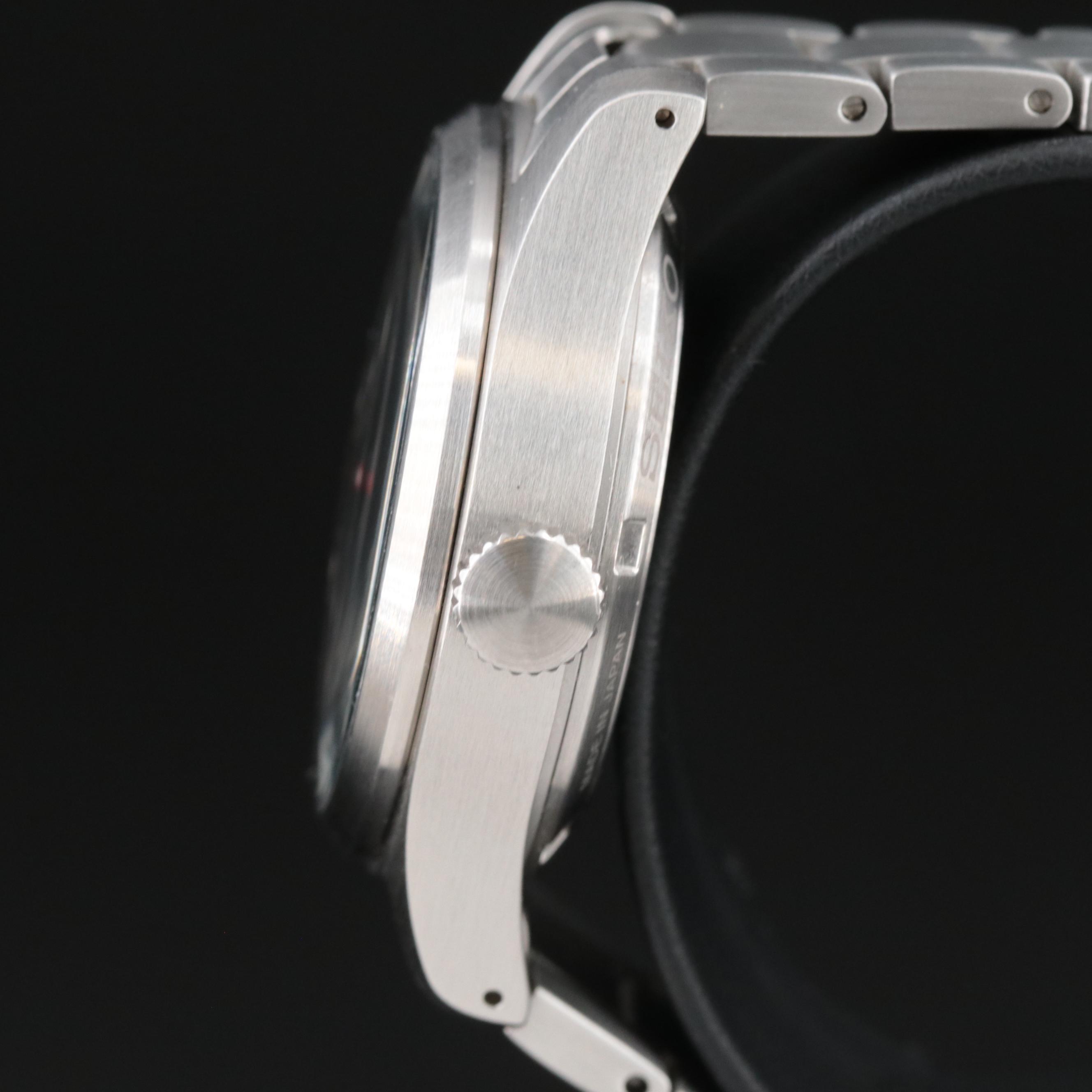 Seiko Automatic Day-Date Stainless Steel Watch