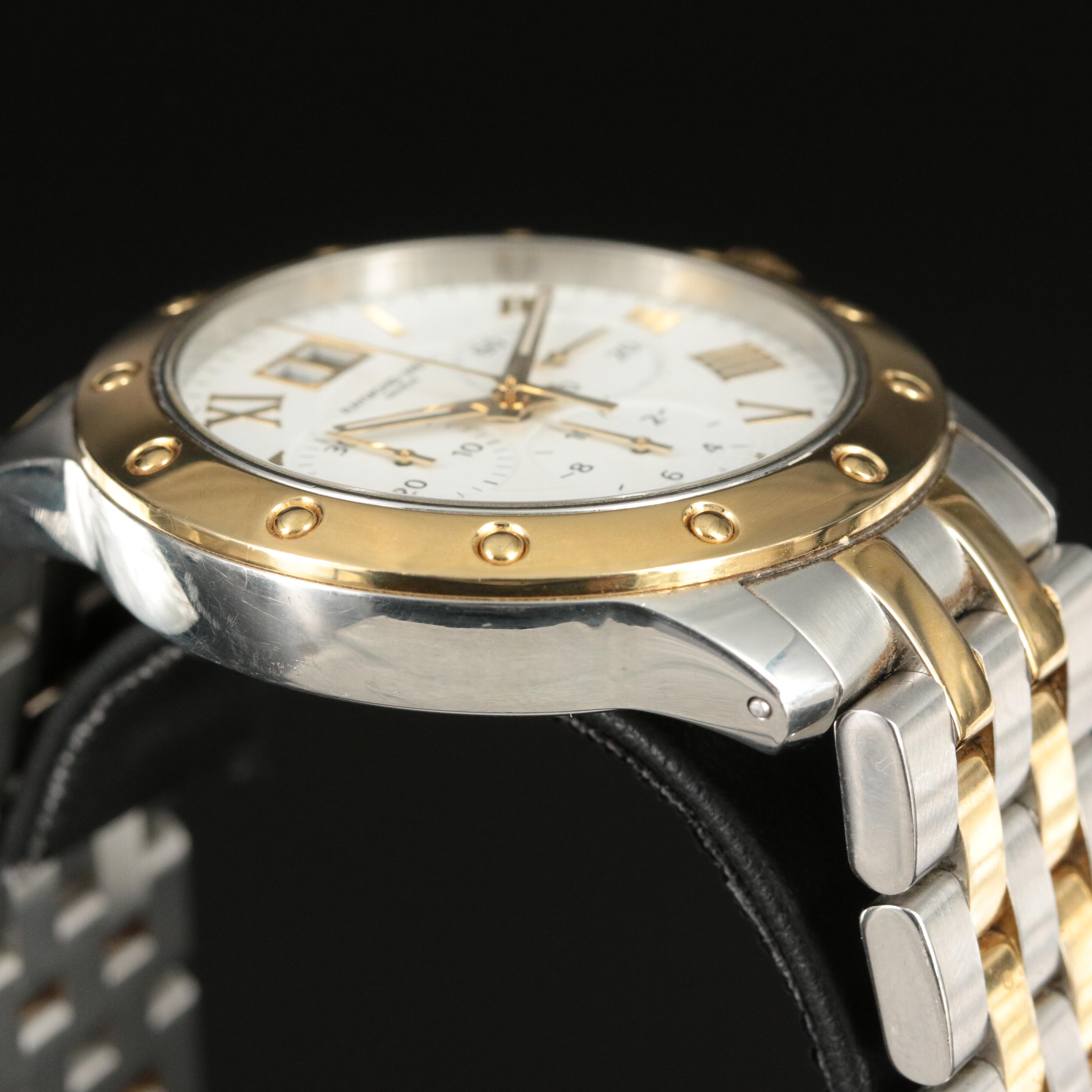 Raymond Weil Tango Gold-Plated and Stainless Steel Chronograph Watch