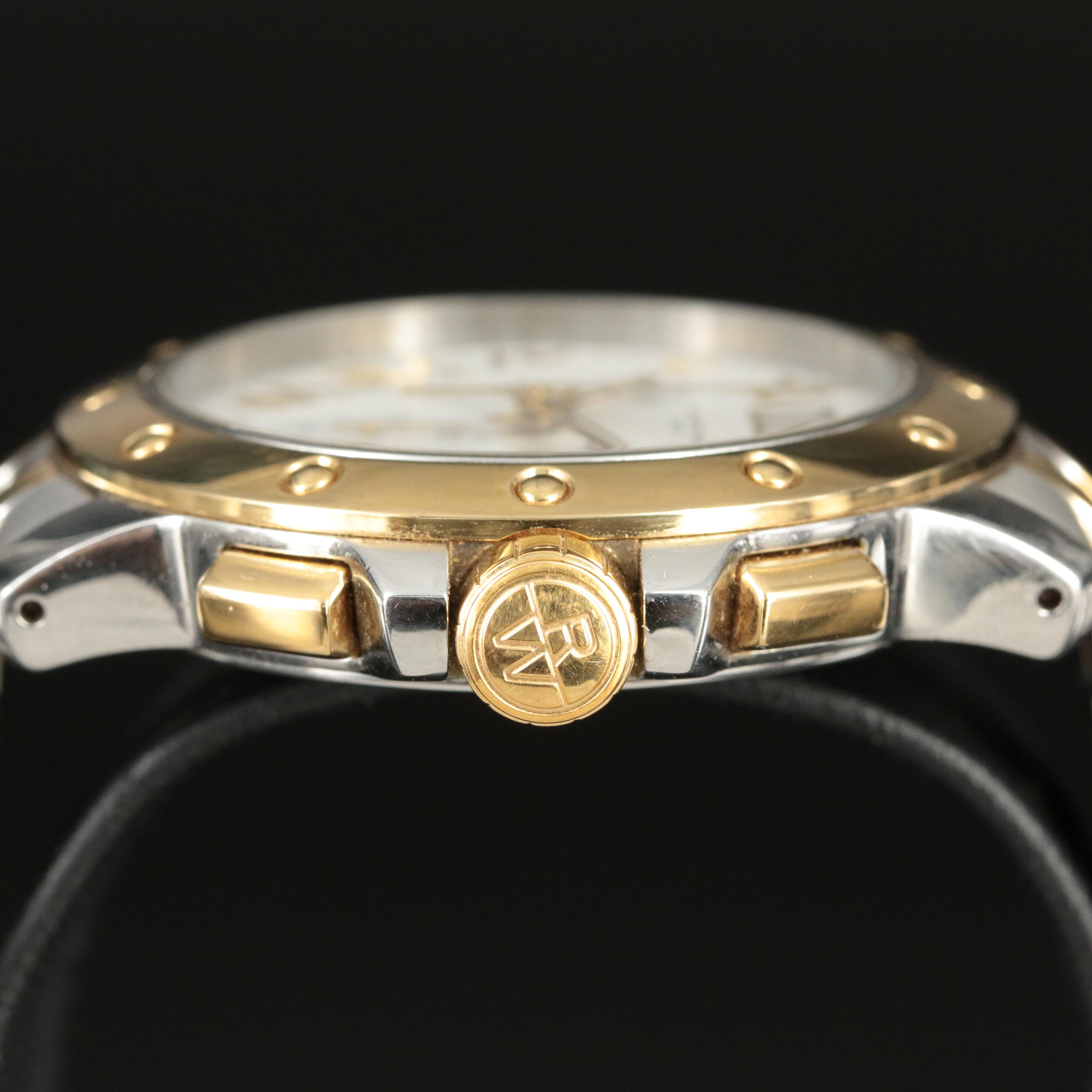 Raymond Weil Tango Gold-Plated and Stainless Steel Chronograph Watch