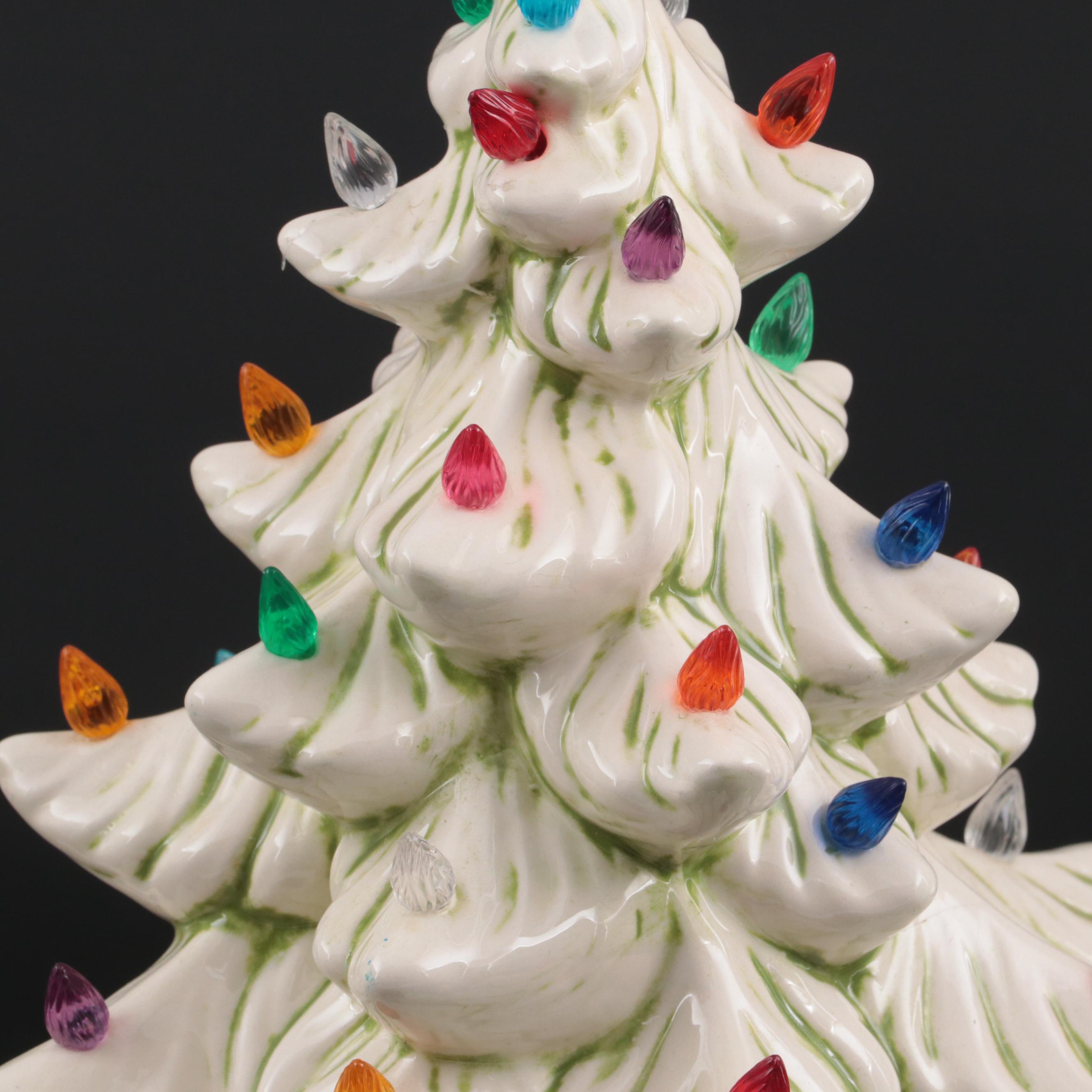 Atlantic Mold Illuminated Ceramic Christmas Tree