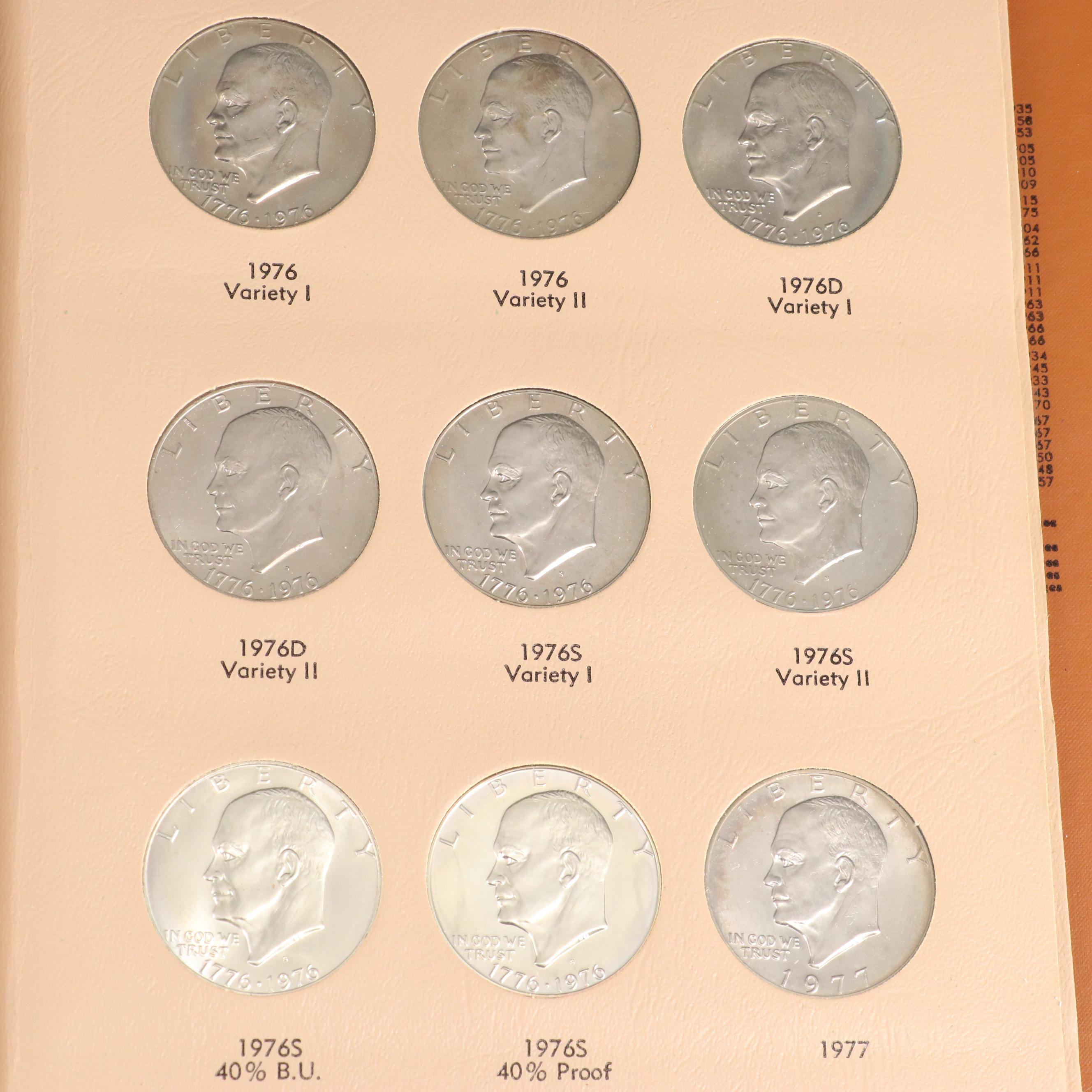 Complete Collection of Eisenhower Dollars from 19711978 EBTH