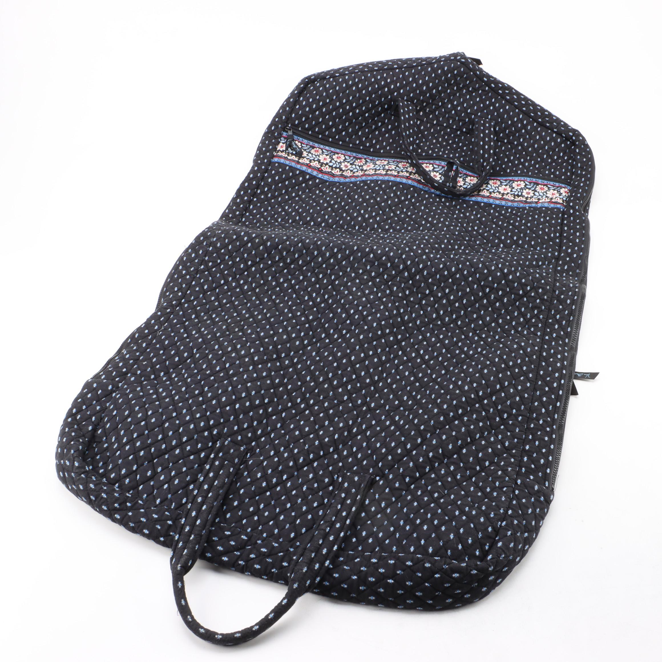 Vera Bradley "Alpine Black" Garment Bag, Duffles, Tote and Backpack