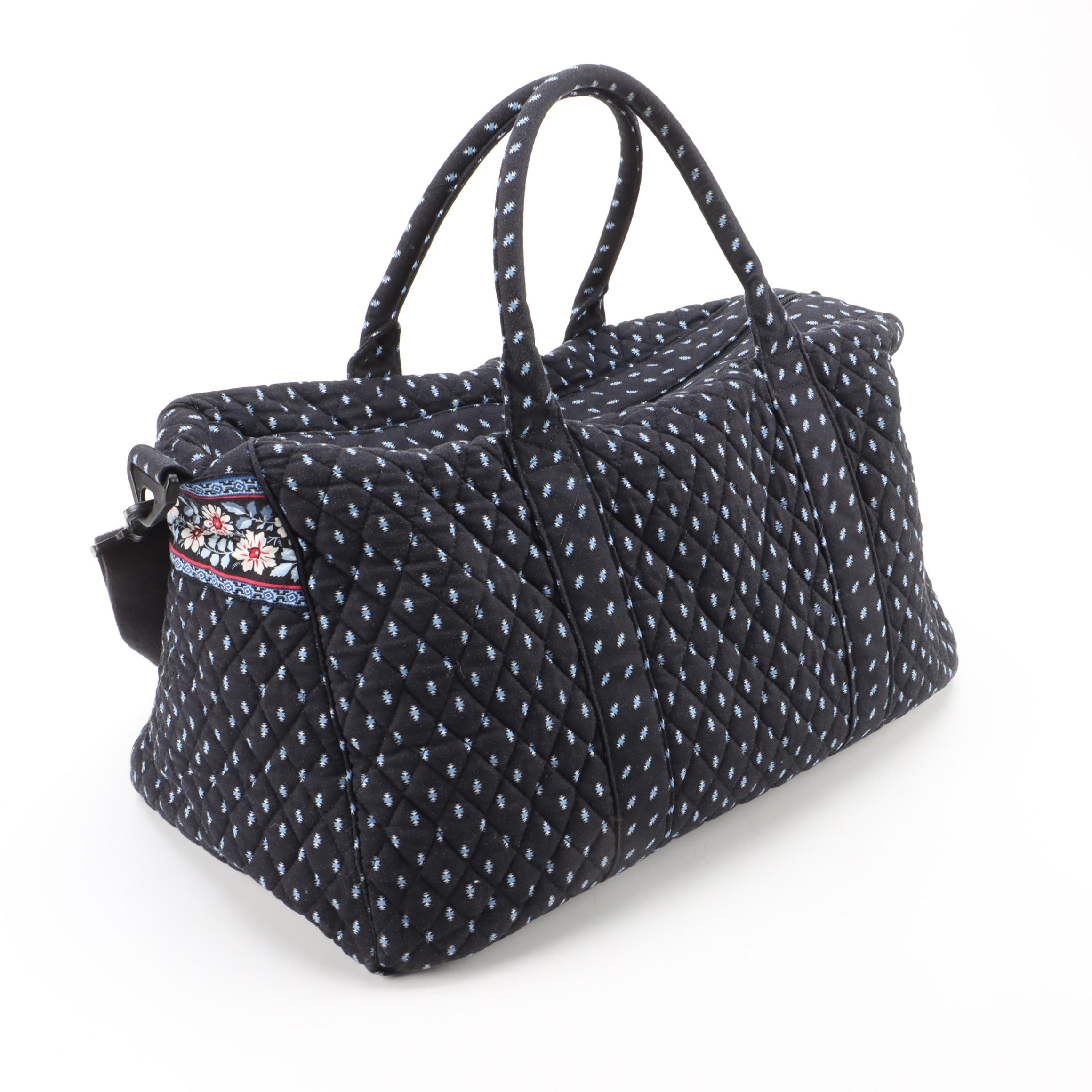 Vera Bradley "Alpine Black" Garment Bag, Duffles, Tote and Backpack